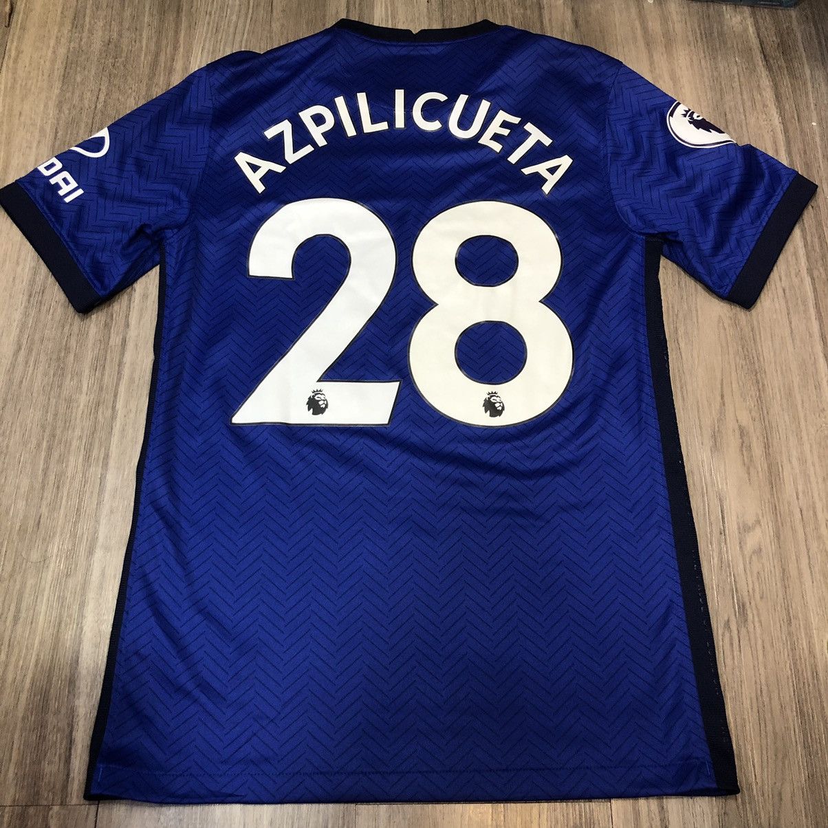 Chelsea Soccer × Nike Chelsea 21/22 home shirt #28 Azpilicueta