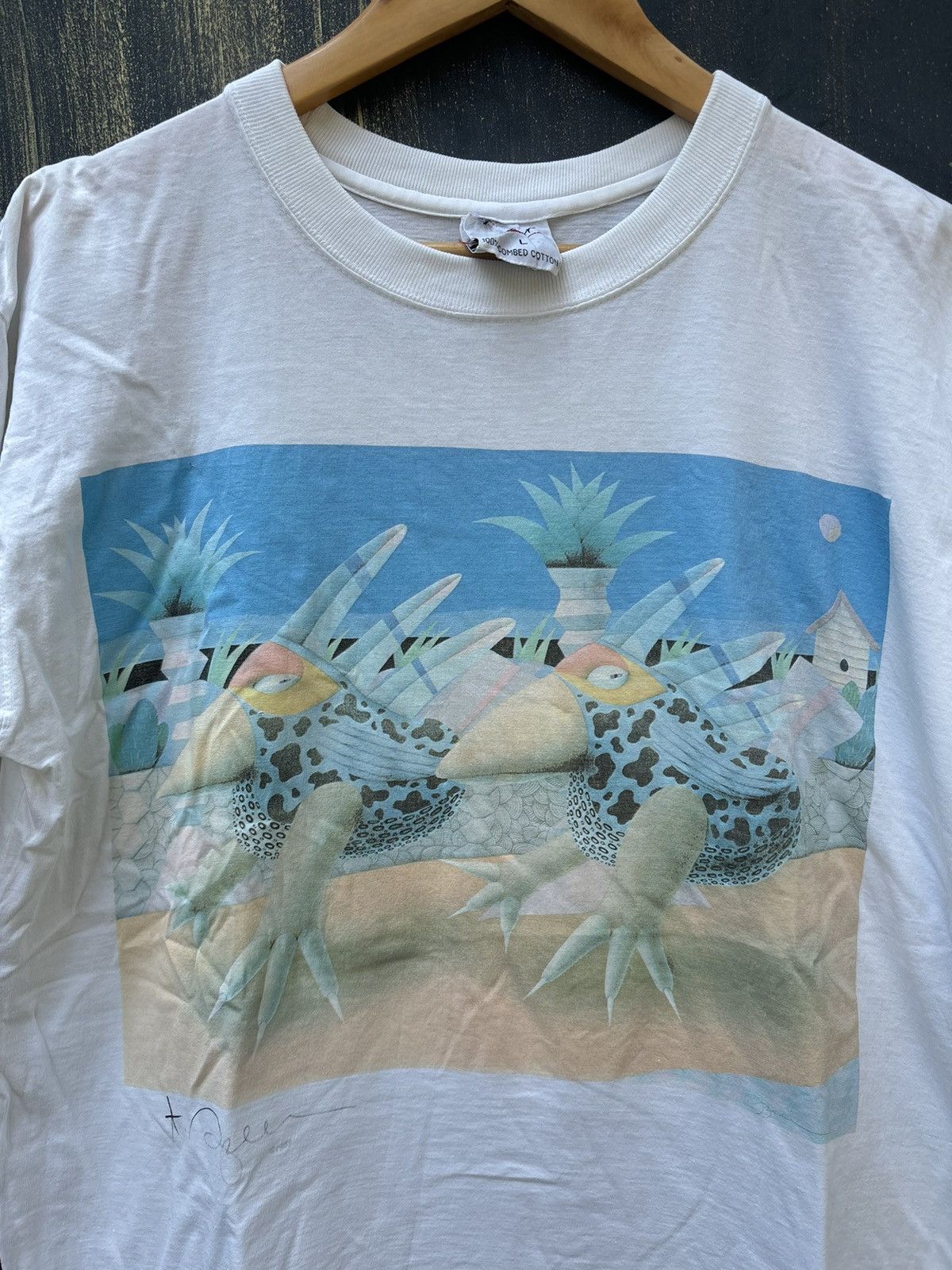 Vintage RARE! Vintage 90’s Art Museum Animal Parody Size US L / EU 52-54 / 3 - 4 Thumbnail