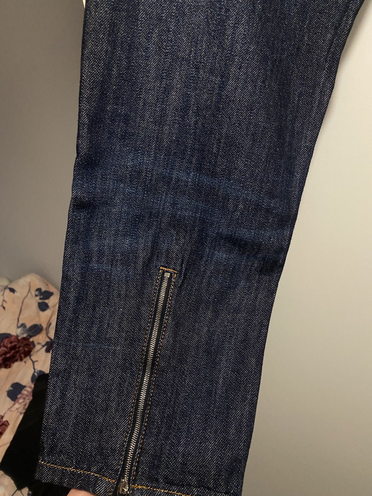 Prada Prada luxury 3/4 denim jeans y2k straight fit Size 27" / US 4 / IT 40 - 13 Thumbnail