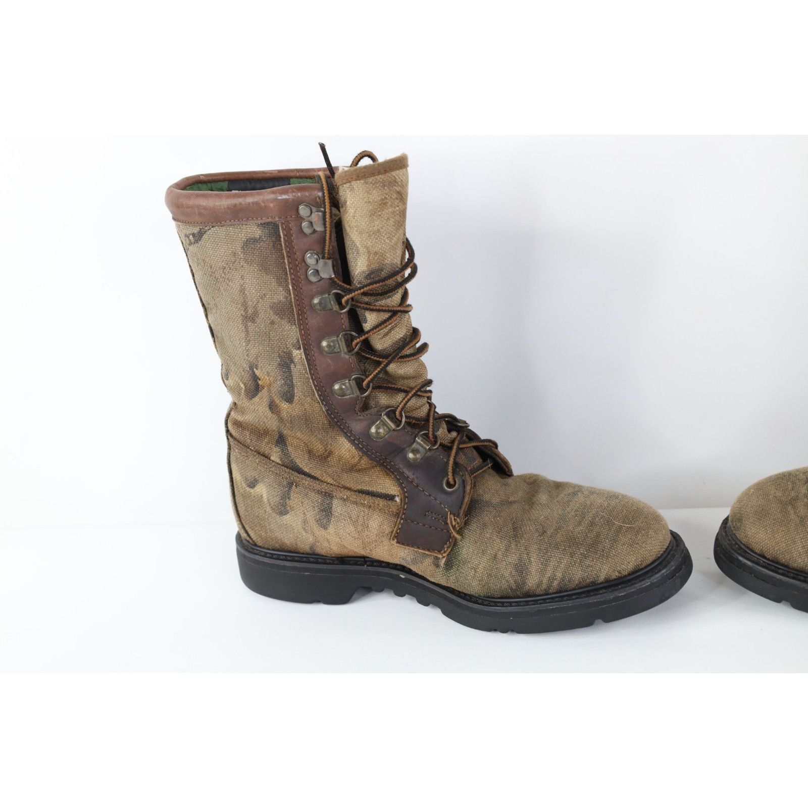 Cabelas Vintage 90s Cabelas Goretex Waterproof Camouflage Boots Size US 7 / EU 40 - 8 Thumbnail