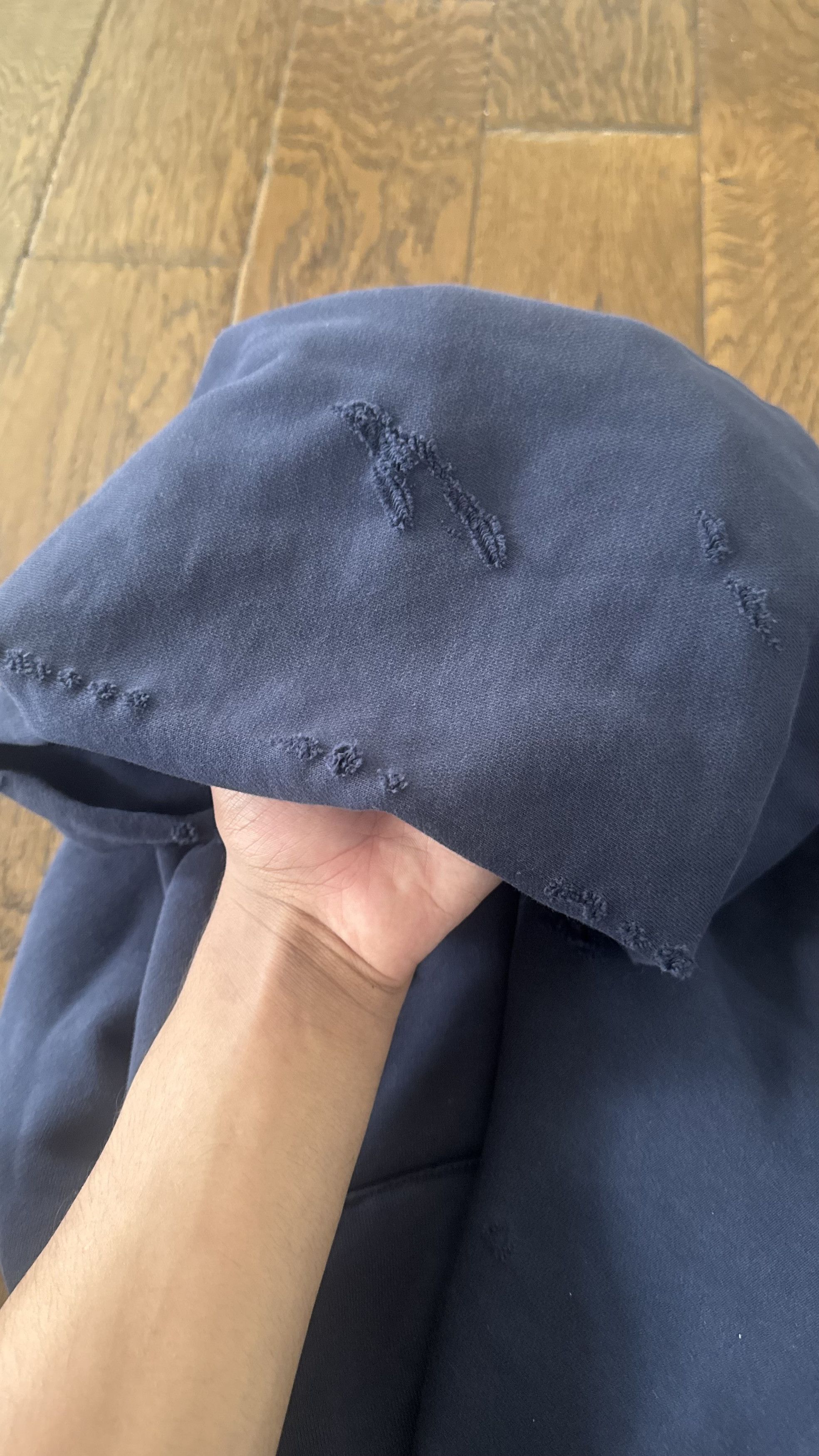 HMDD Navy Blue distressed HMDD LA hoddie Size US S / EU 44-46 / 1 - 5 Thumbnail