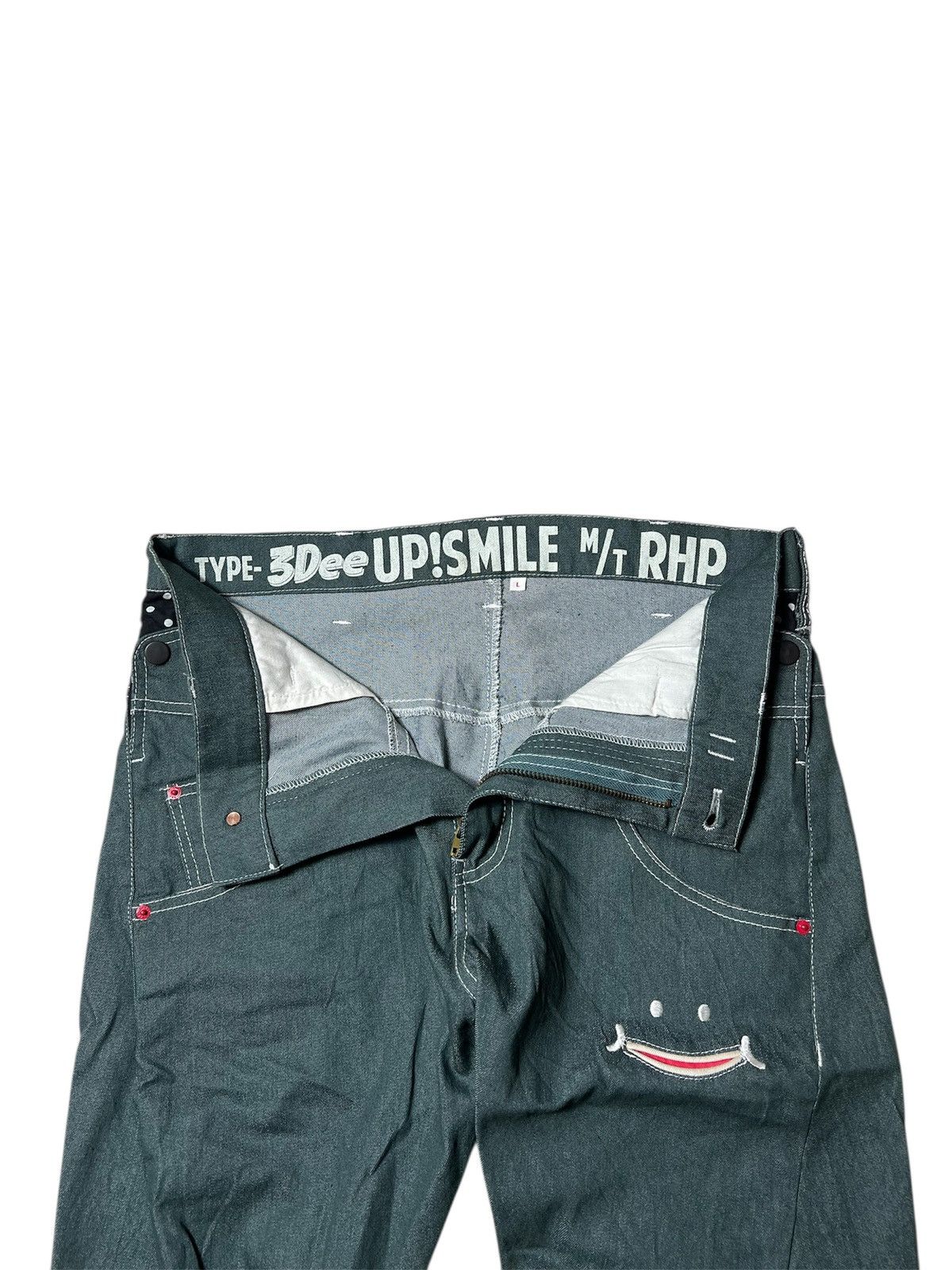 Japanese Brand Japanese Brand Up Smile Pocket J Curve Pants Size US 30 / EU 46 - 5 Thumbnail