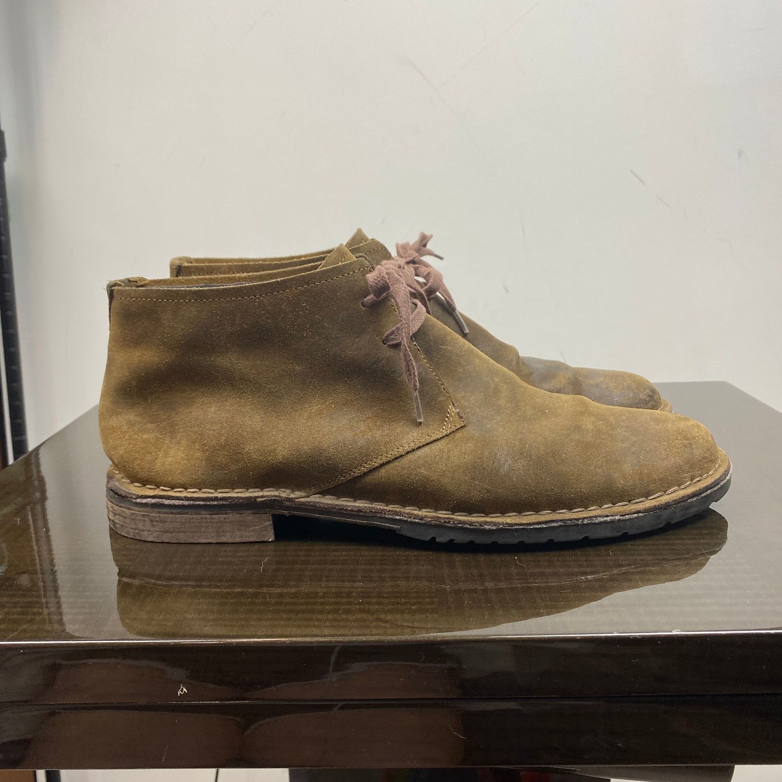 John Varvatos John Varvatos Star USA Suede Chukka Boots Men's 12M Size US 12 / EU 45 - 3 Thumbnail