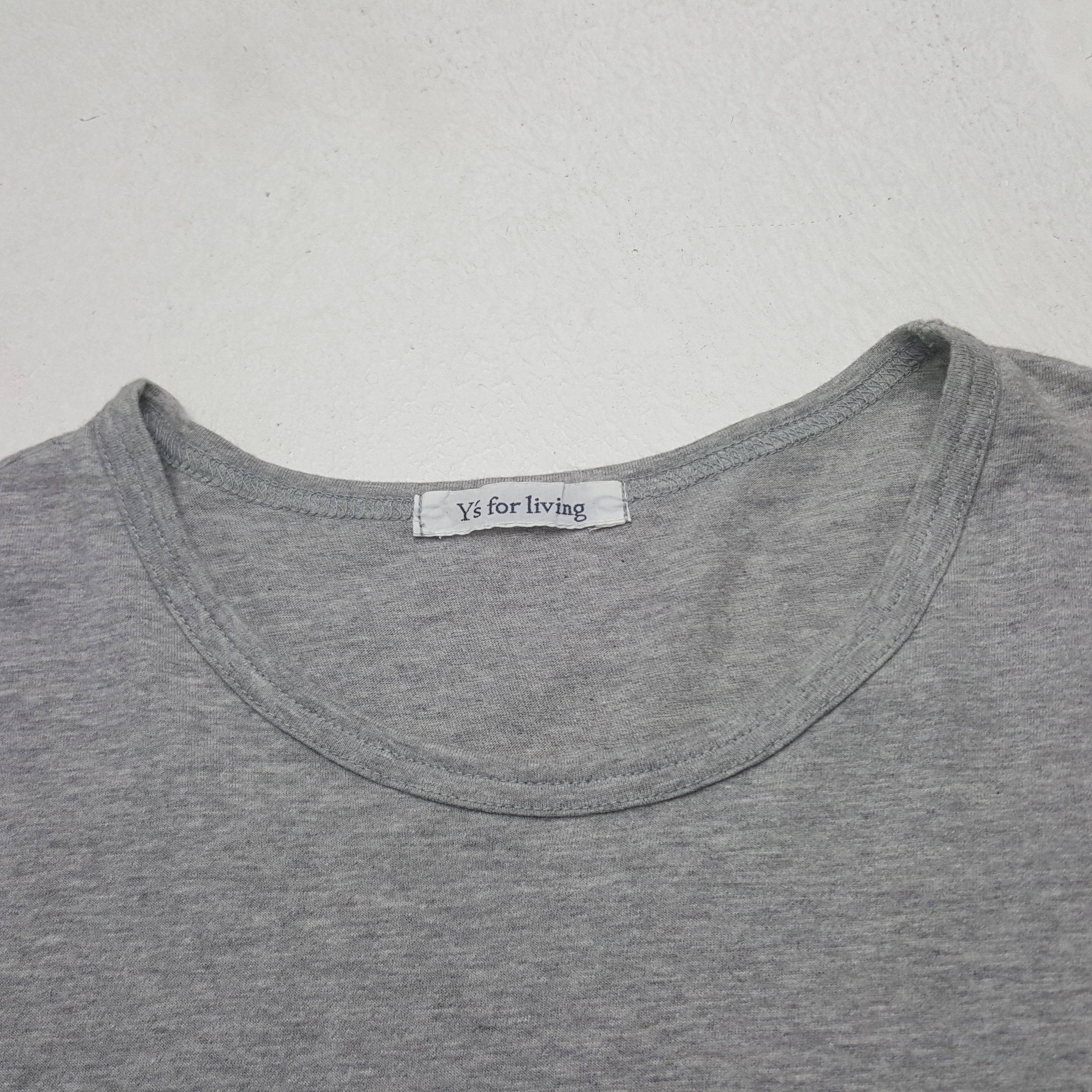 Y's Vintage Y’s for Living by Yohji Yamamoto Rag Time Tshirt Size US M / EU 48-50 / 2 - 4 Thumbnail
