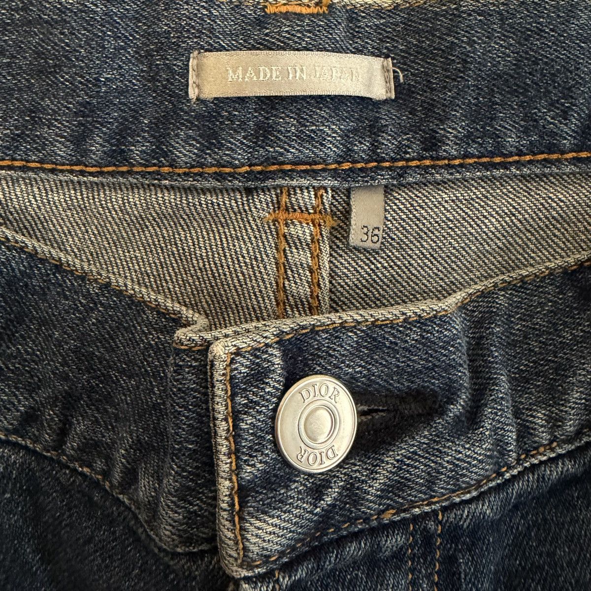 Dior × Stussy Dior × Shawn Stussy Denim Jeans – Deadstock – Made in Japan Size US 36 / EU 52 - 5 Thumbnail