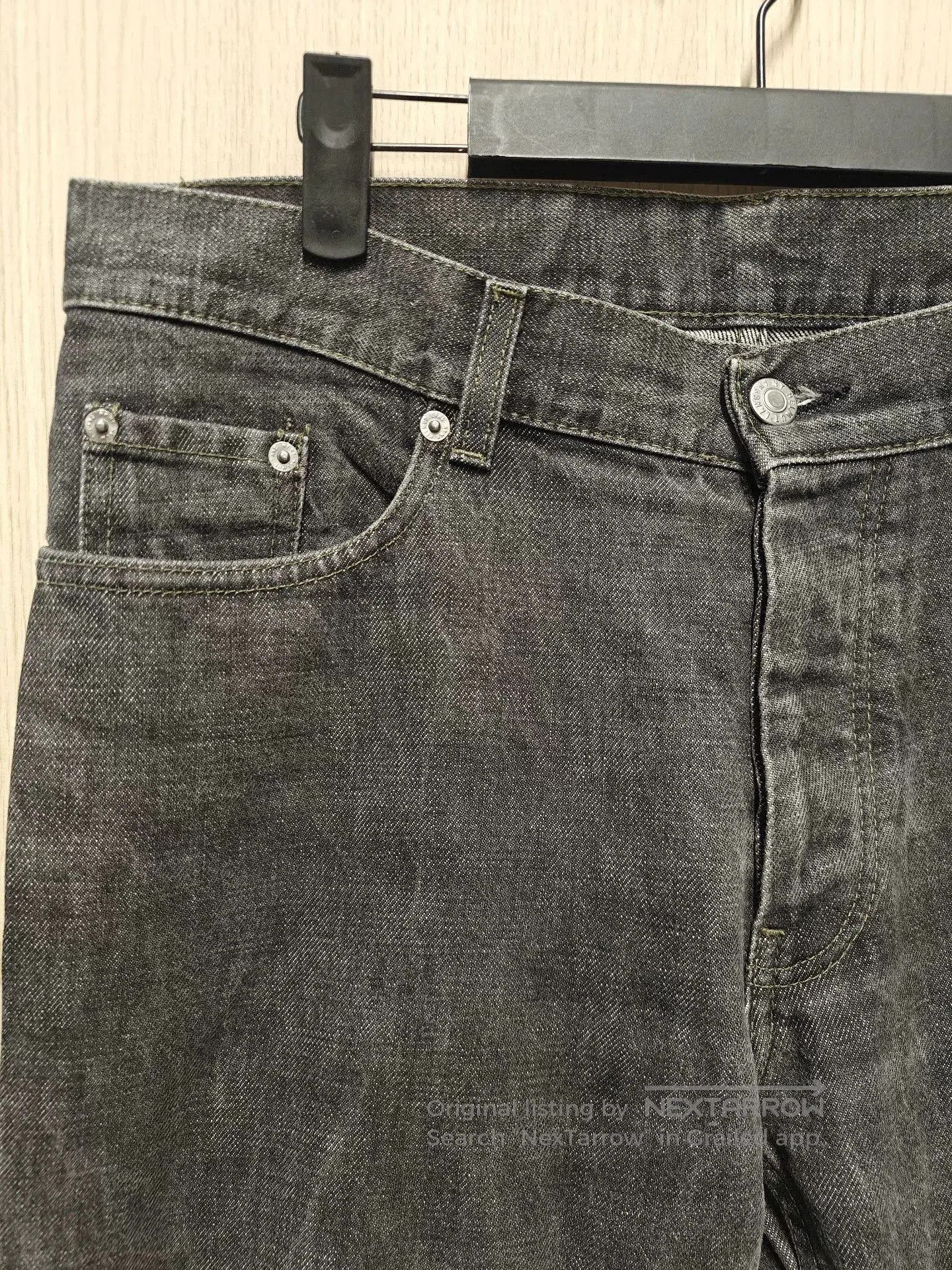 Helmut Lang Helmut Lang Classic Washed Black Gray Jeans. Size US 32 / EU 48 - 3 Thumbnail