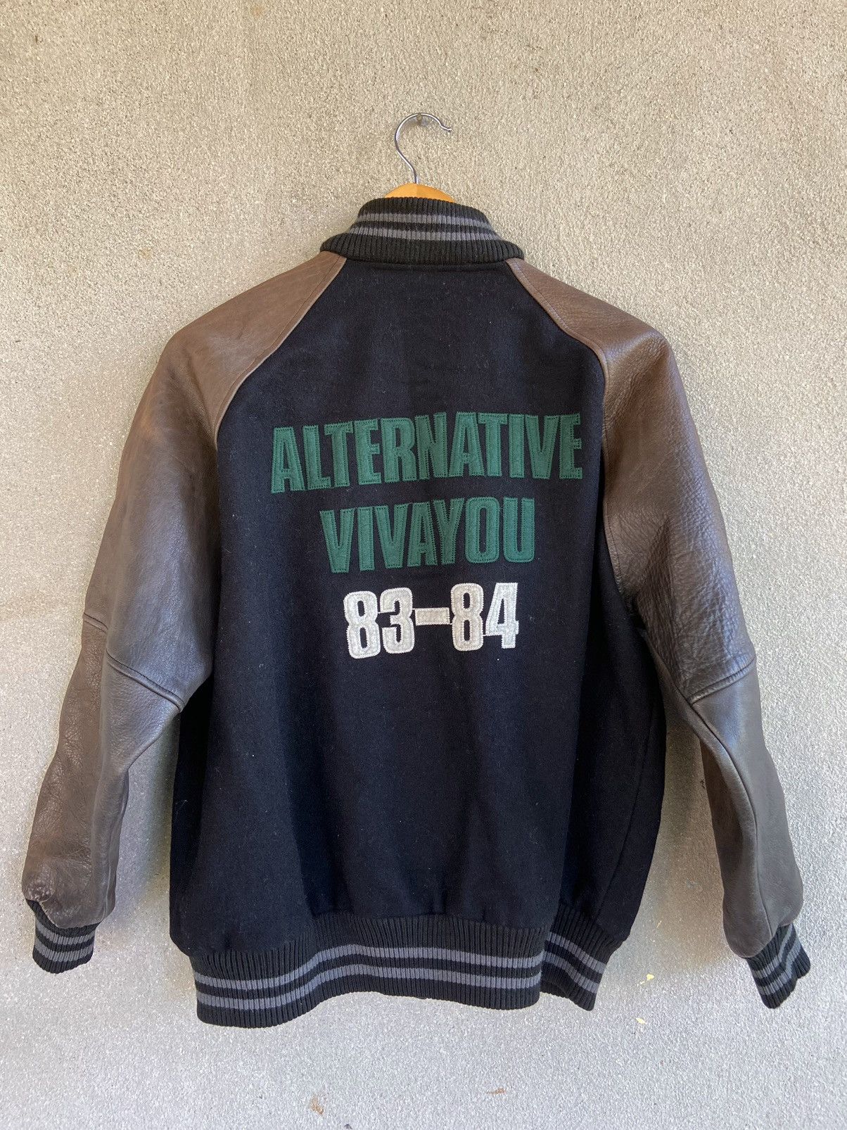 Vintage Vintage 80s Vivayou varsity jacket Size US M / EU 48-50 / 2 - 1 Thumbnail