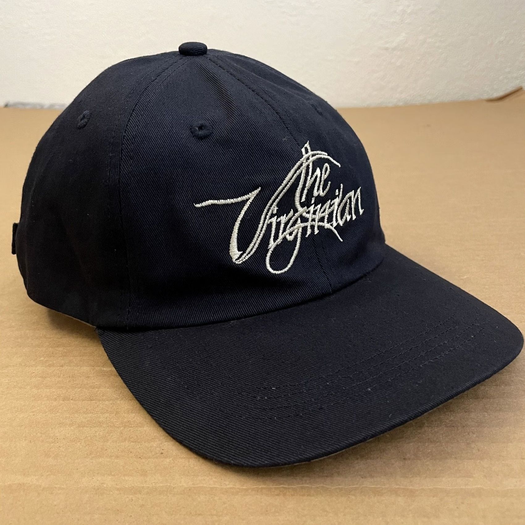 Vintage Ahead The Virginian Hat Cap Strapback Adult Adjustable One Size Strap Back Mens Black Blue Cotton Baseball Cap USA Sports Retro Vintage: No Size ONE SIZE - 5 Thumbnail