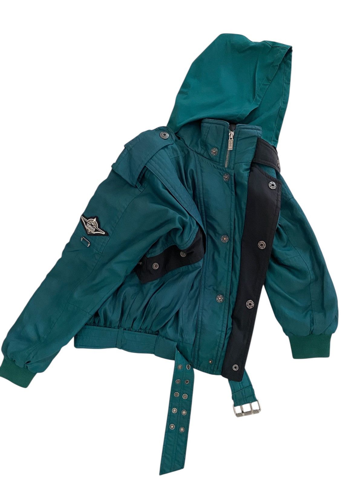 Japanese Brand × Seditionaries × Yamaha Yamaha Bondage Jacket Design ski military Punk Zipper Size US M / EU 48-50 / 2 - 11 Thumbnail