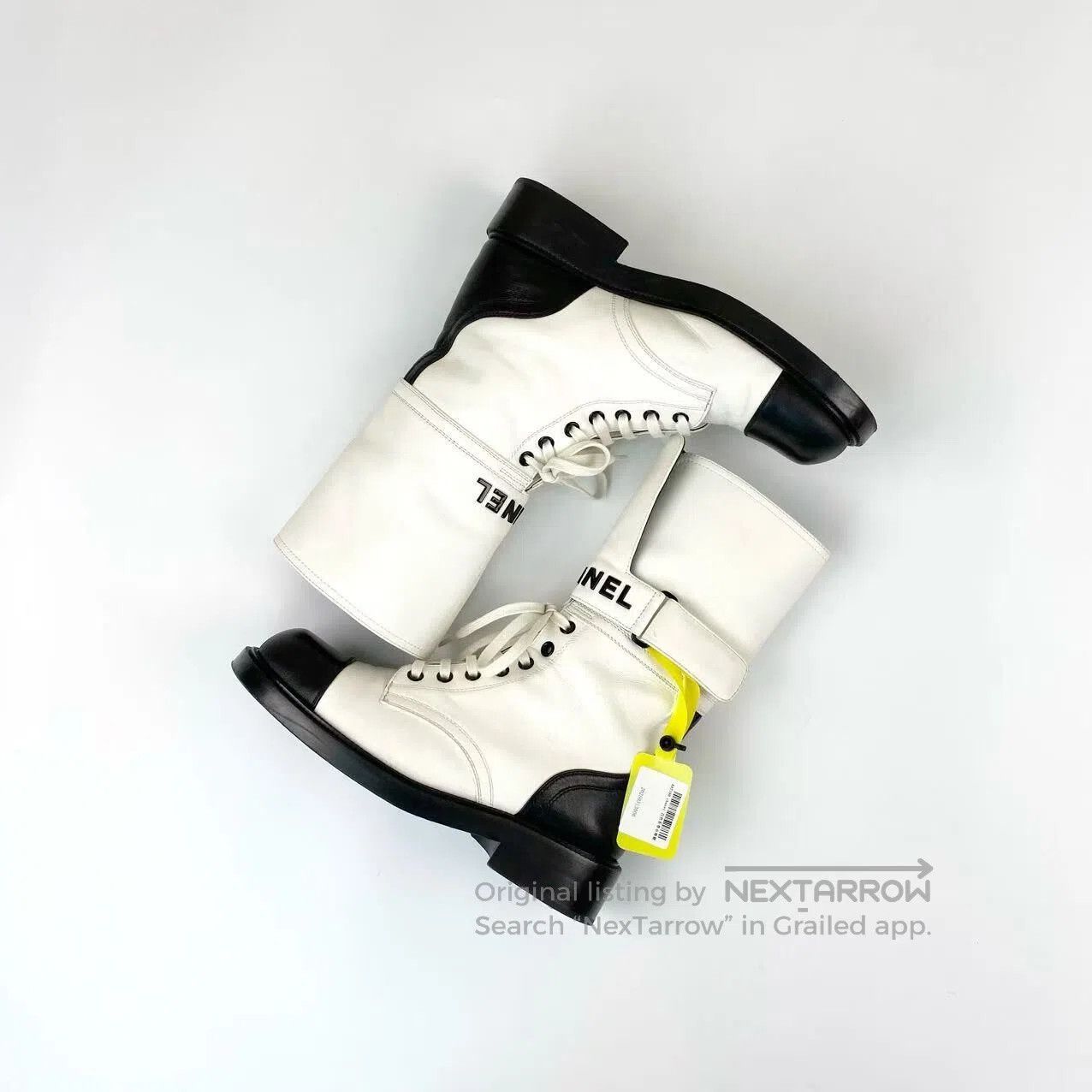 Chanel Chanel 23SS Letter Logo Martin Boots| Size US 7 / IT 37 - 4 Thumbnail