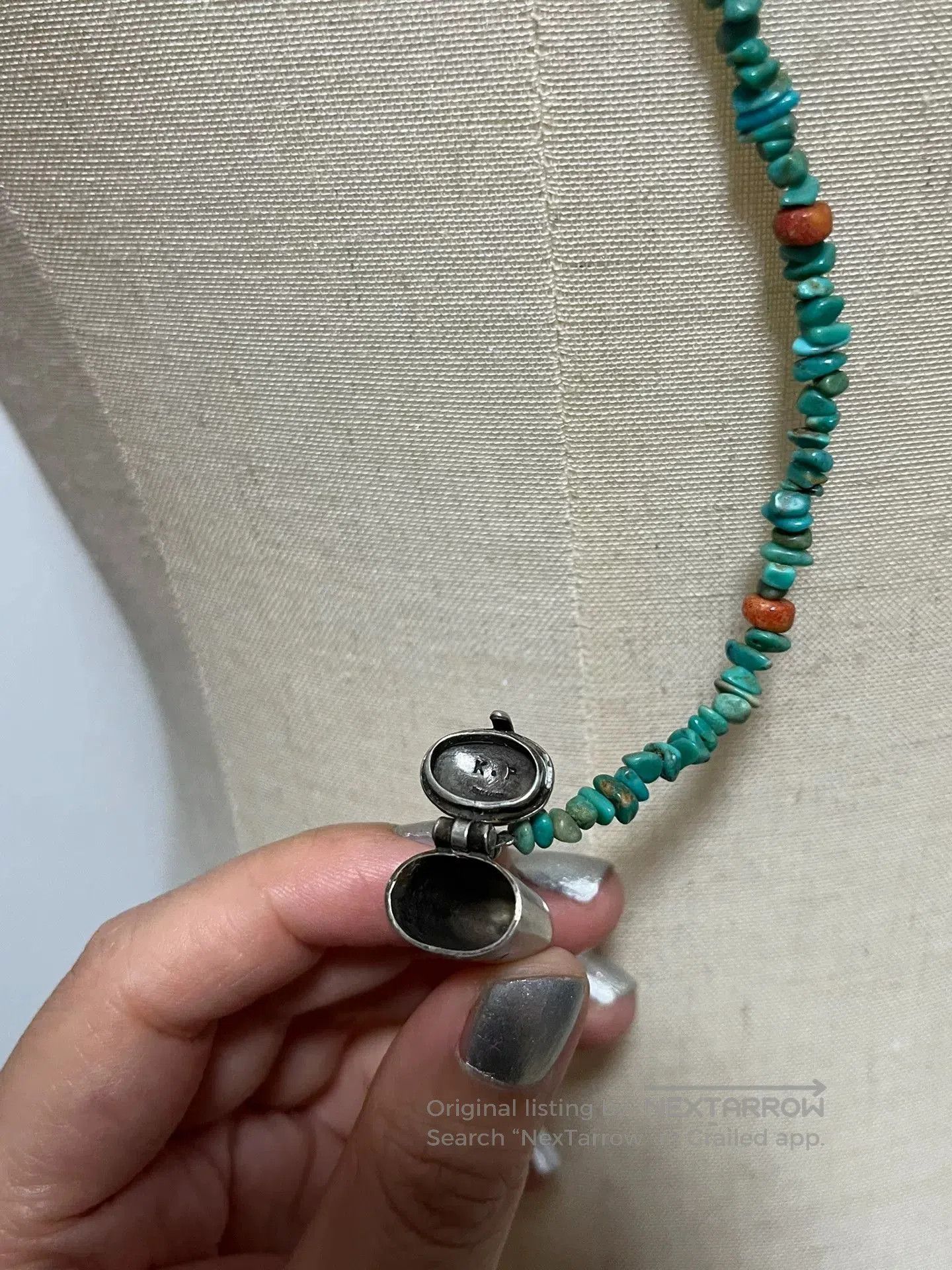 Kapital Kapital Turquoise Necklace. Size ONE SIZE - 4 Thumbnail