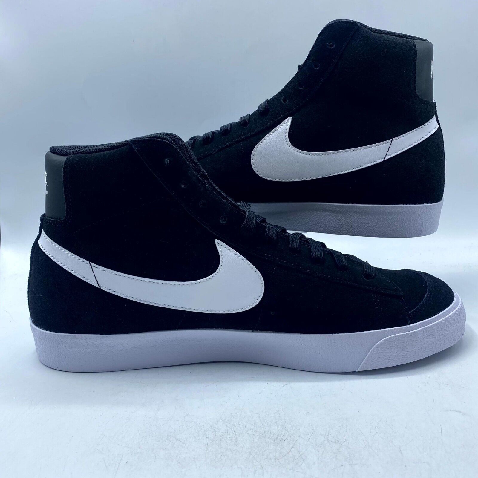 Nike NEW Nike Blazer Mid '77 Sneaker Men's Black White CI1172-005 Size US 12.5 / EU 45-46 - 3 Thumbnail