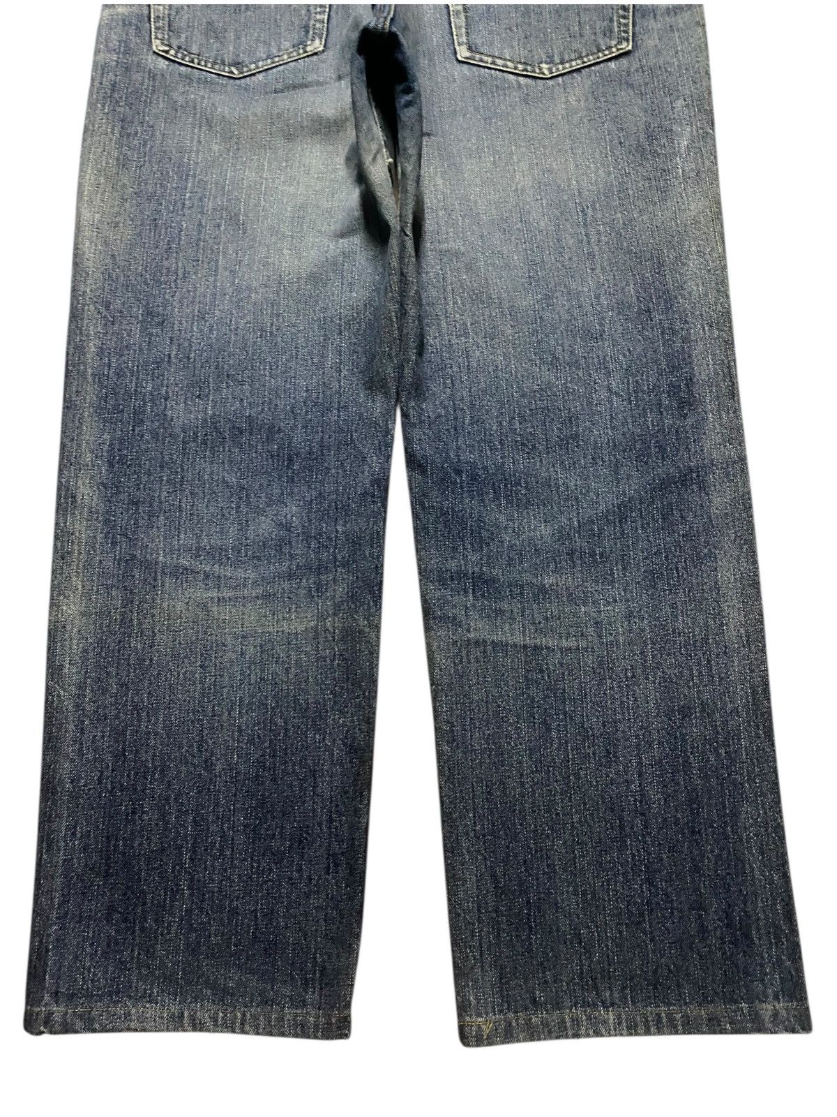 Japanese Brand Vintage Japanese Brand Uniqlo Mud Wash Distressed Jeans Size US 36 / EU 52 - 6 Thumbnail