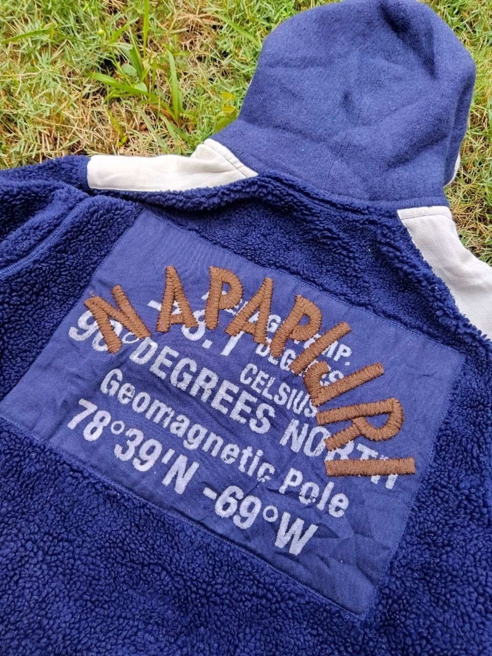 Napapijri Napapijri Geographic Boydell Sherpa Fleece Hoodie Size US L / EU 52-54 / 3 - 4 Thumbnail