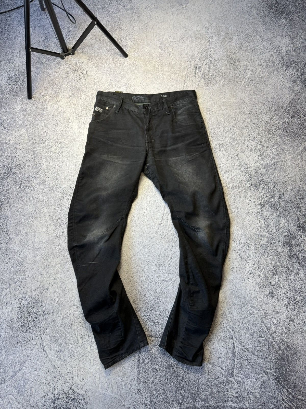 G-Star Rare Vintage G-Star Raw 3D Slim Pants 90's Y2K Size US 33 - 1 Thumbnail