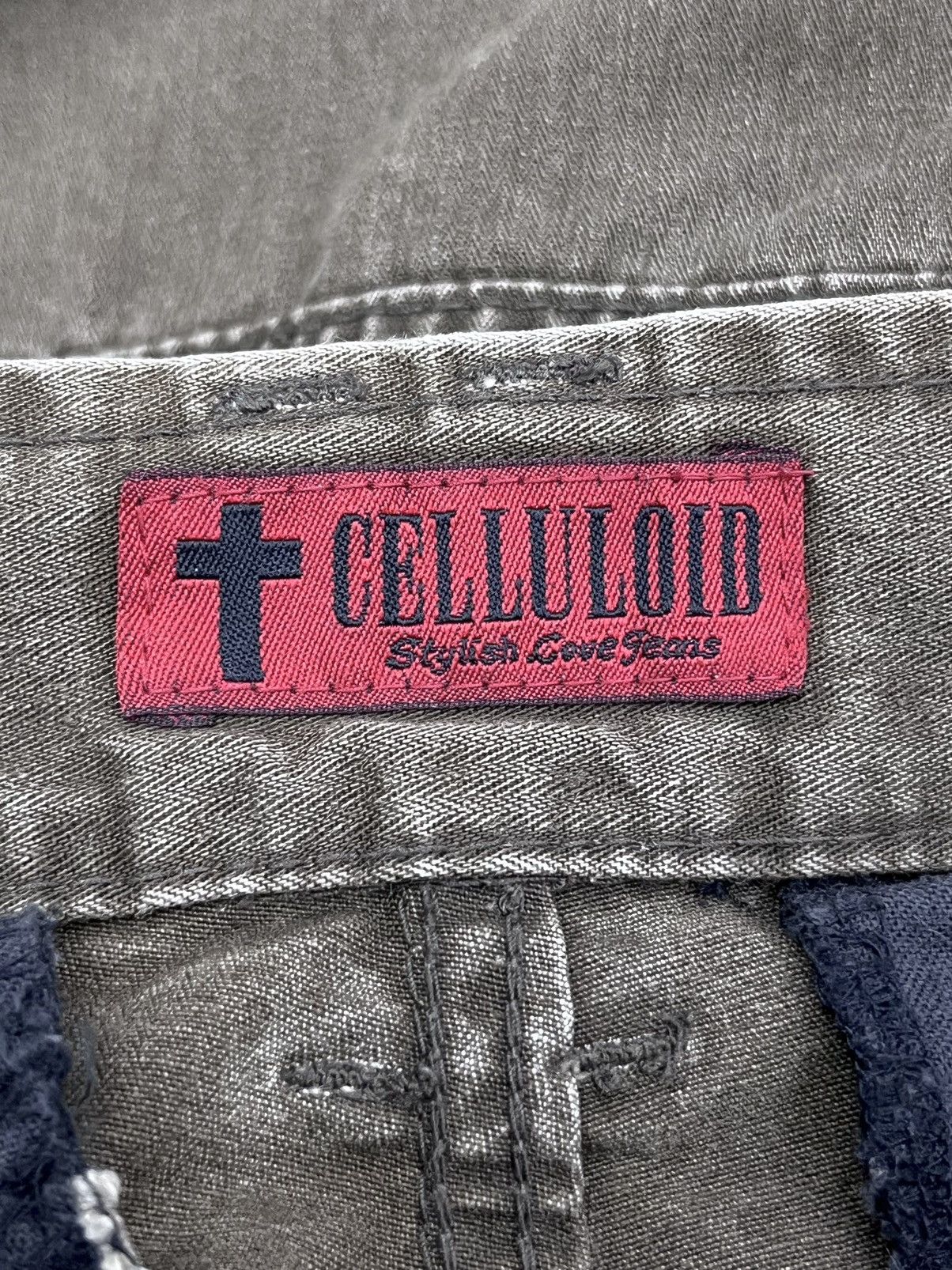 Designer 💥RARE🔥CELULLOID Designer Multipocket Tactical Cargo Pants Size US 29 - 11 Thumbnail