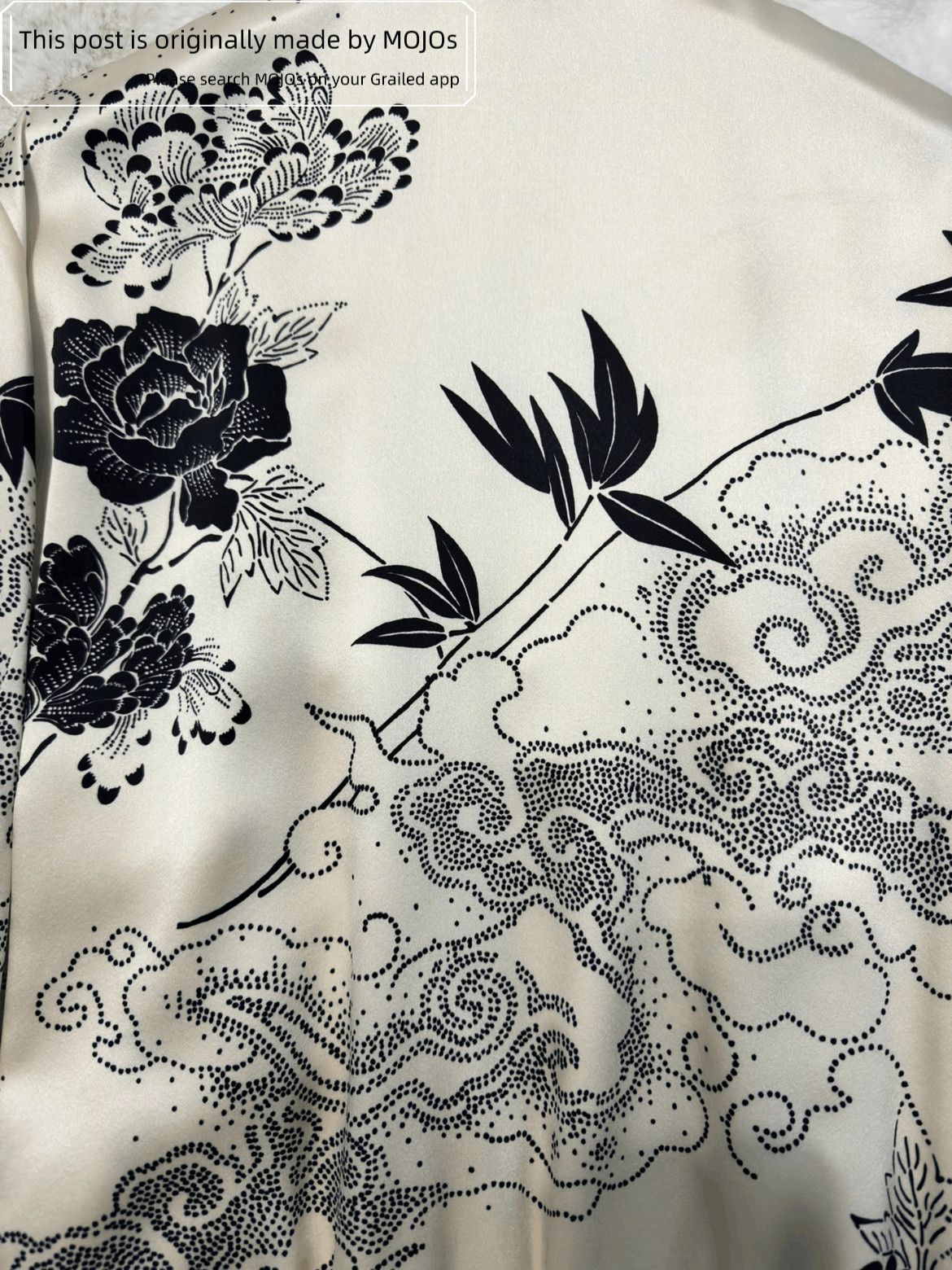Saint Laurent Paris Sz 48 Saint Laurent Paris Flower Pattern Teddy Jacket Size US M / EU 48-50 / 2 - 7 Thumbnail
