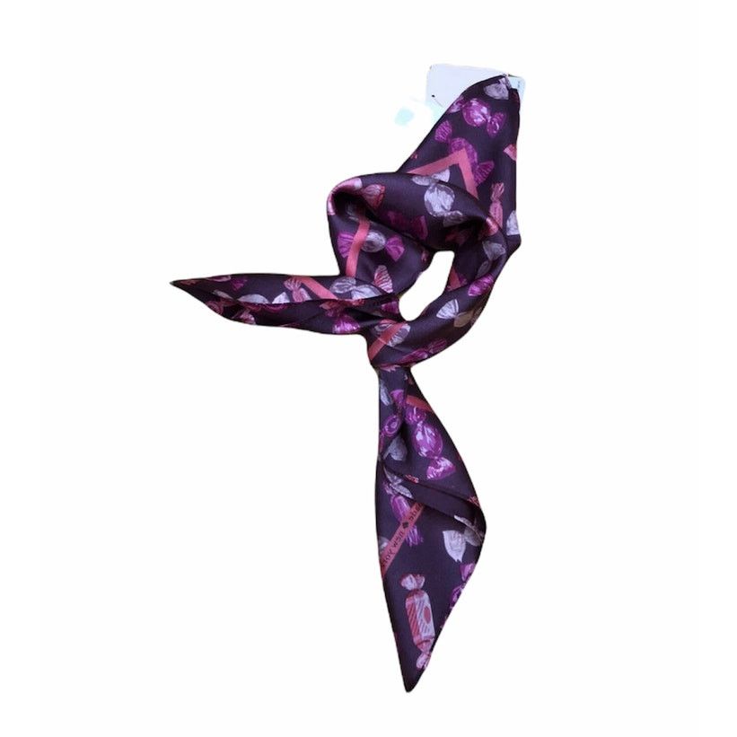 Kate Spade Kate Spade Candy Shop SWEETS SLG 100% Silk Bandana/ Scarf Size ONE SIZE - 1 Thumbnail