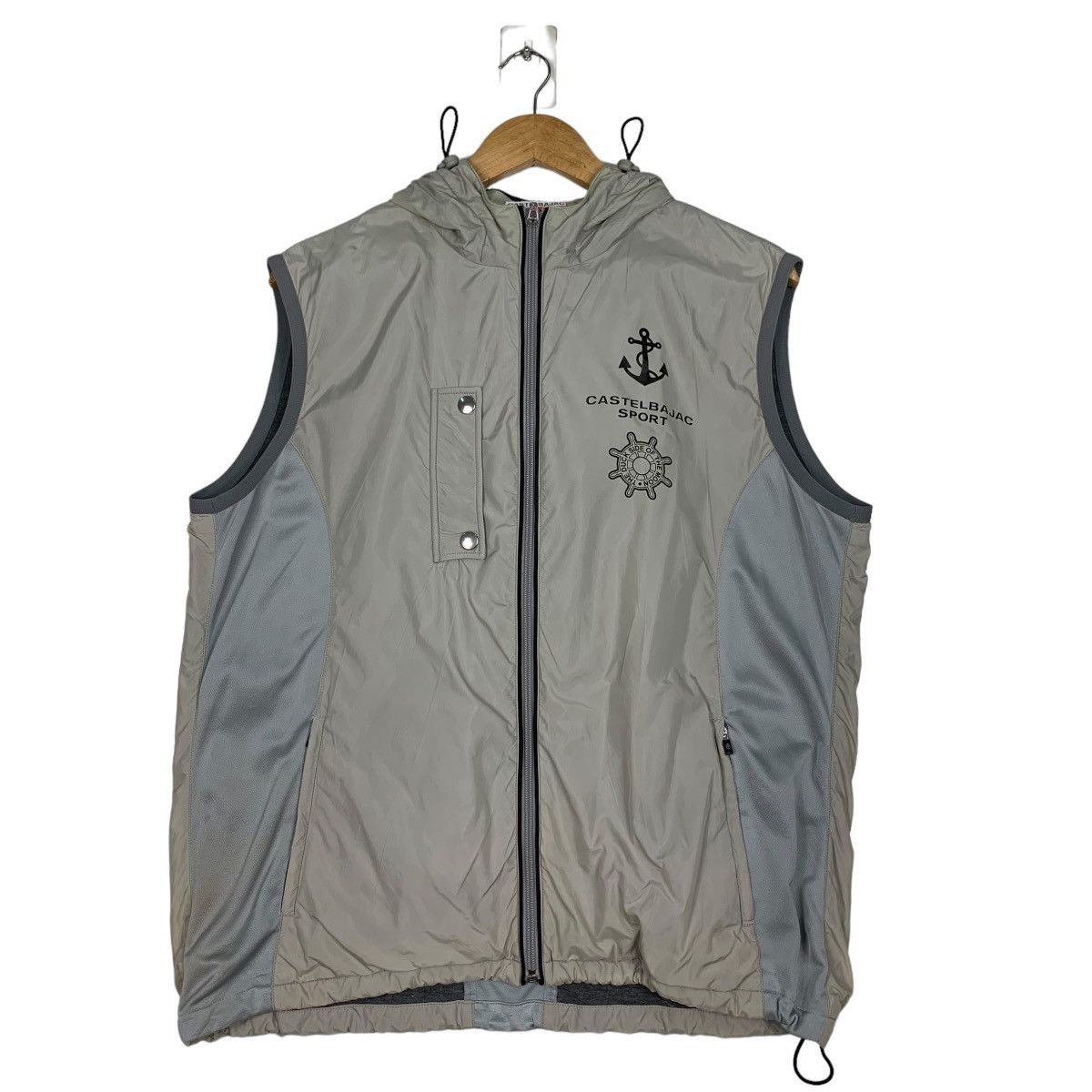 Jean Charles De Castelbajac CASTELBAJAC SPORTS Hooded Light Vest #0965-C43 Size US M / EU 48-50 / 2 - 1 Thumbnail