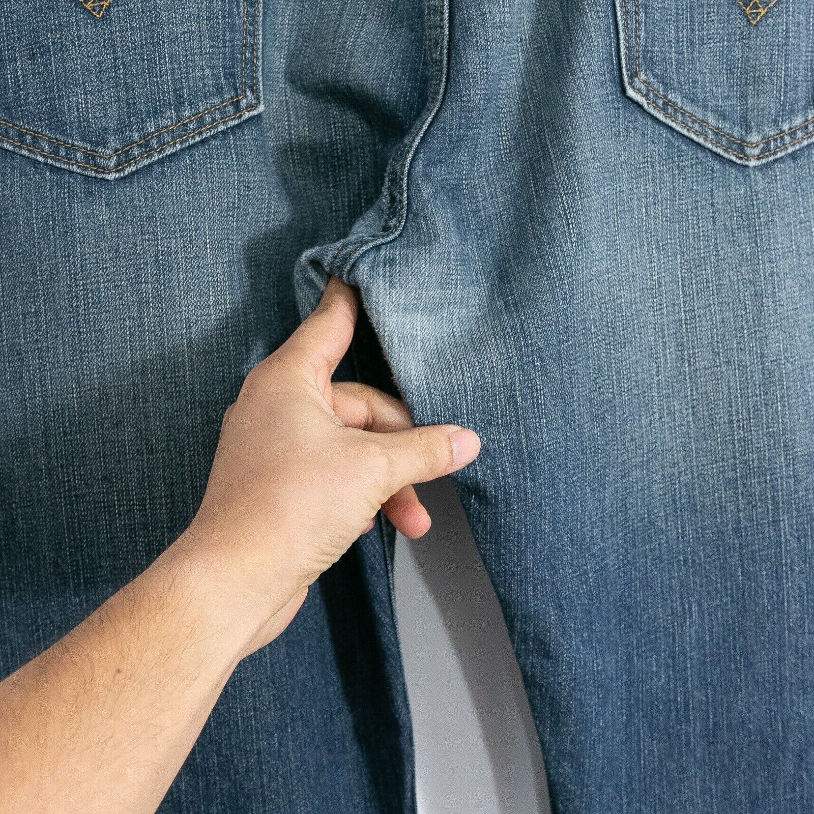 Levi's × Vintage Vintage Y2K Levis 569 Jeans 38x32 - Relaxed Straight Leg Size US 38 / EU 54 - 6 Thumbnail