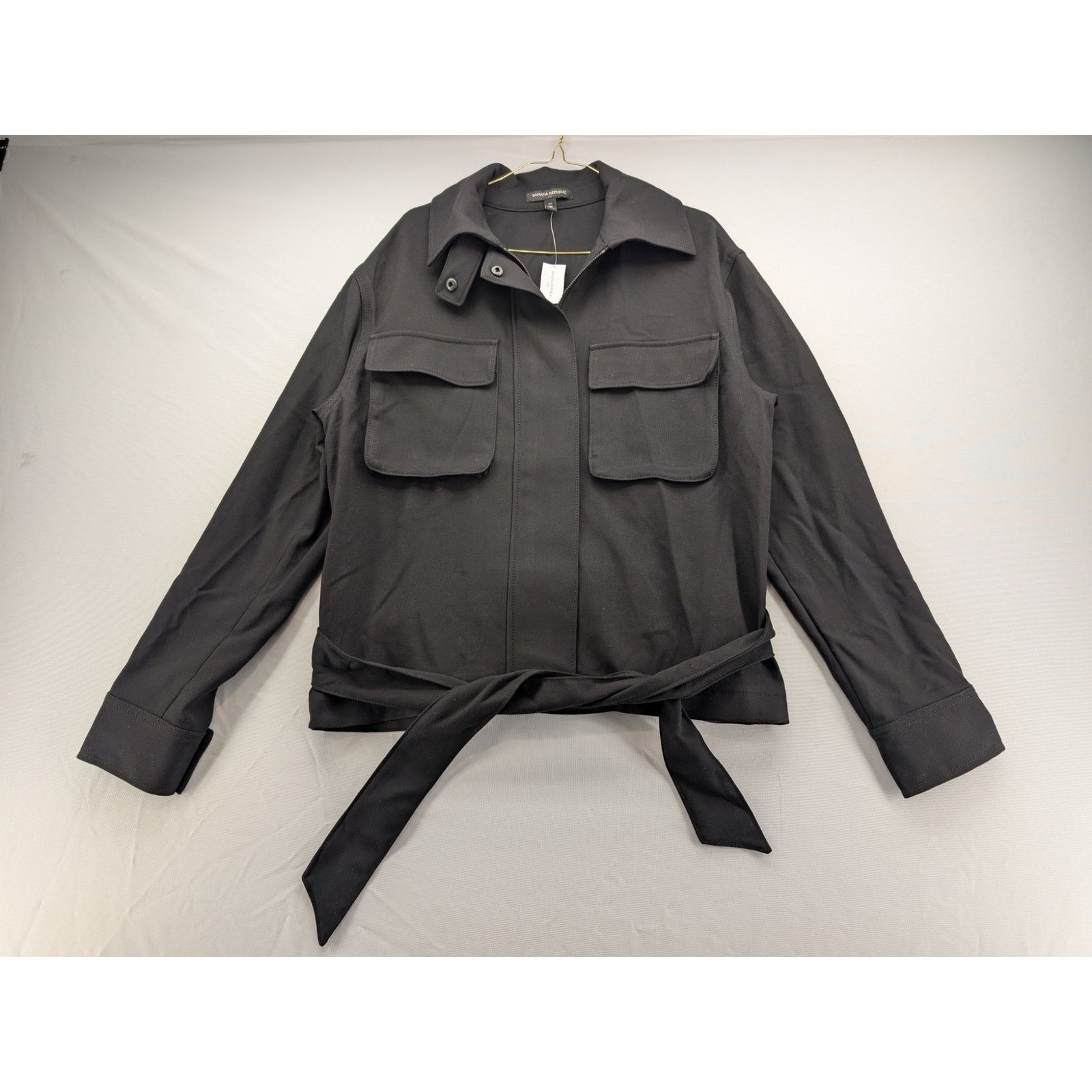 Banana Republic NWT Banana Republic Factory Tie Waist Jacket in Medium TALL Size M / US 6-8 / IT 42-44 - 1 Thumbnail