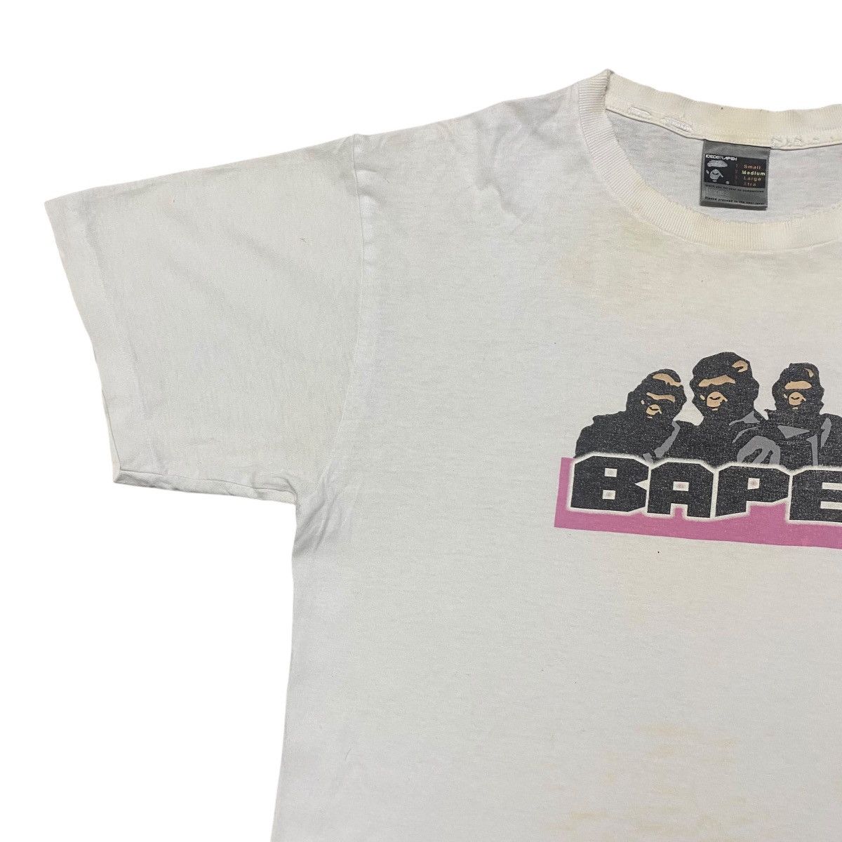 Bape Vintage 90s Bape Shirt Distressed Size US M / EU 48-50 / 2 - 4 Thumbnail