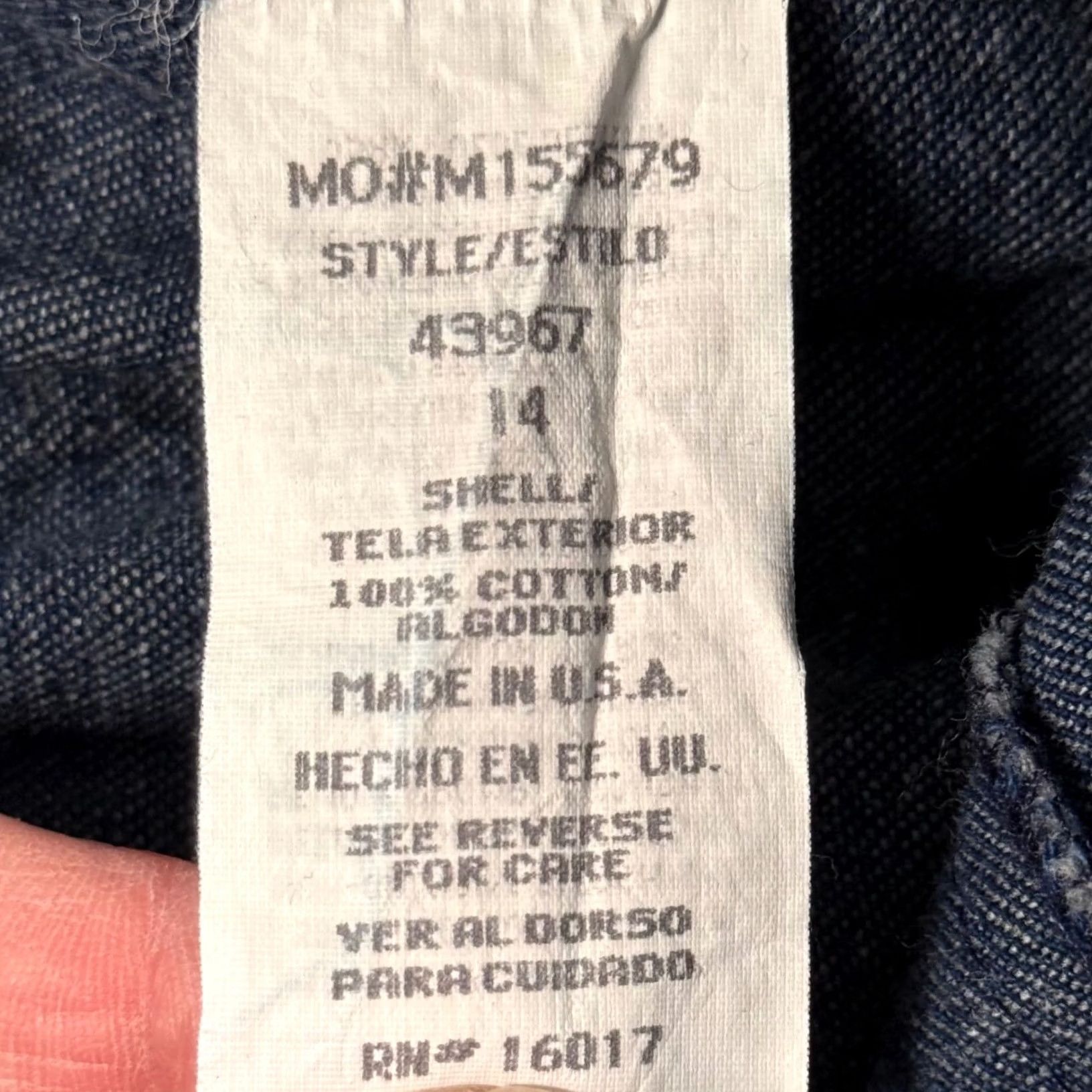 Vintage VINTAGE Mom Jeans 14 Denim Straight High Rise Grandmacore 80s 90s Elastic Waist Size 36" / US 14 / IT 50 - 7 Thumbnail