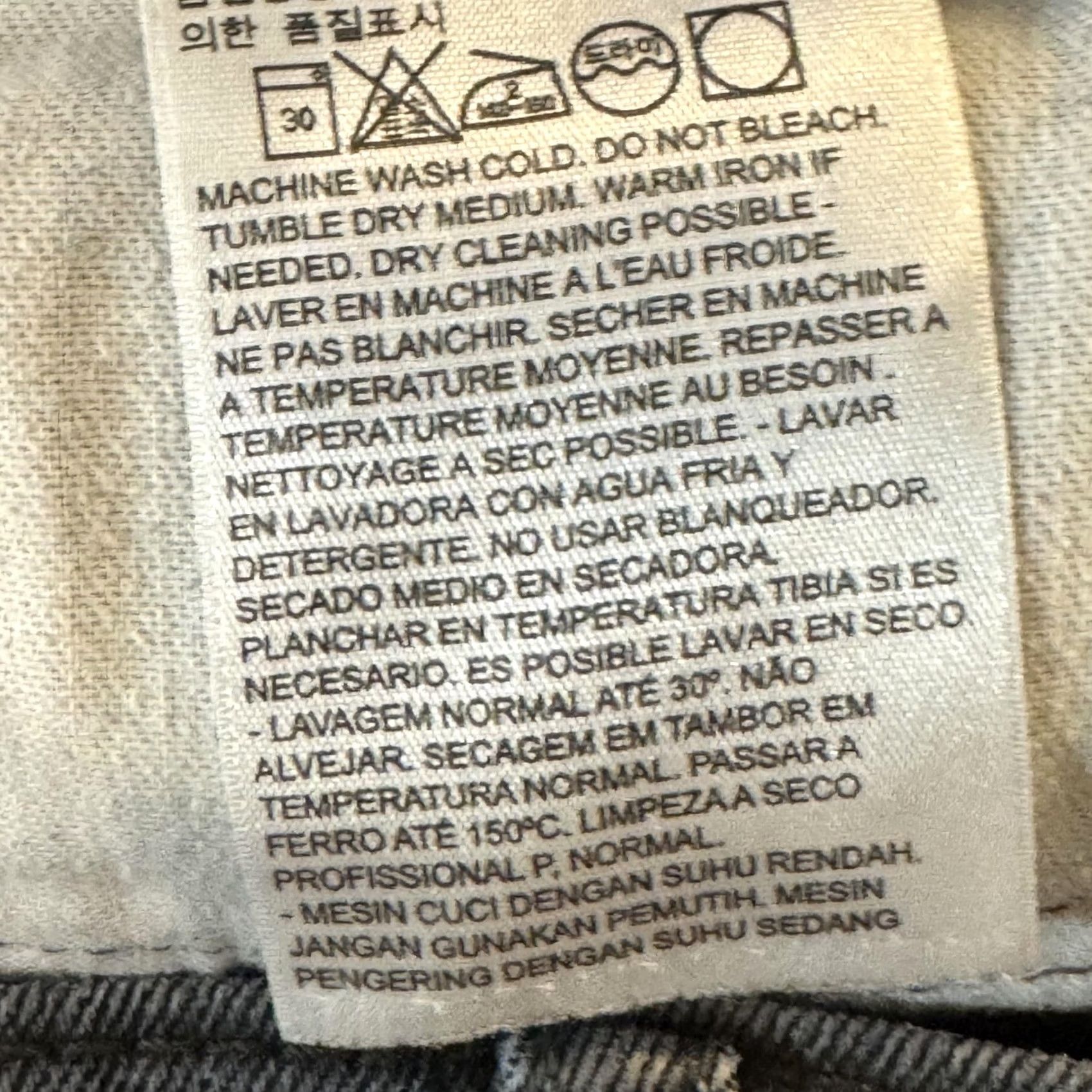 Levi's Levi's 541 Jeans Mens 40x32 Gray Athletic Tapered Stretch Denim 5-Pocket Classic Fit Pants Jeans Belt Zipper Closure Size US 40 / EU 56 - 6 Thumbnail