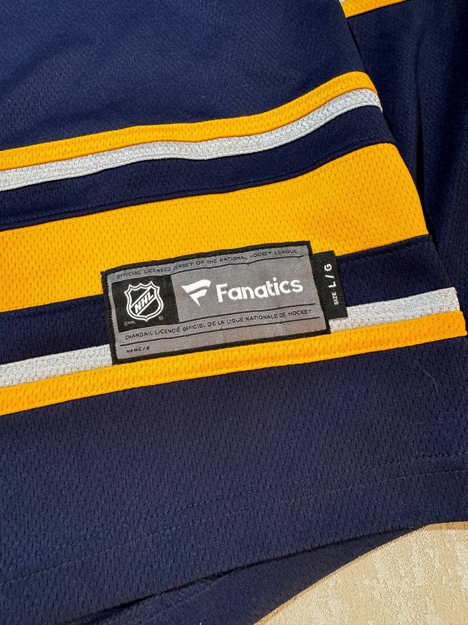Other Fanatics Buffalo Sabres #90 JOHANSSON Jersey Blue NHL Hockey Size US L / EU 52-54 / 3 - 9 Thumbnail