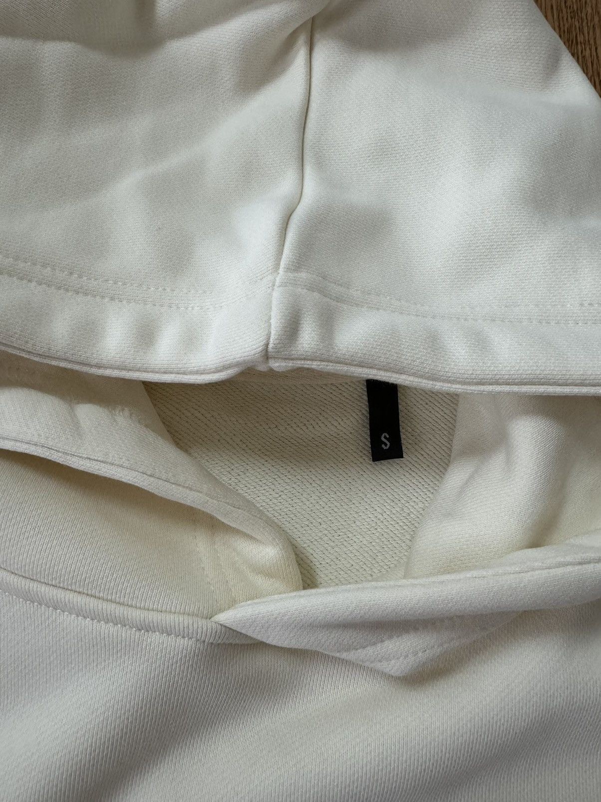 Rue Porter Blank Rue Porter Cream Oversized Hoodie- SMALL Size US S / EU 44-46 / 1 - 2 Thumbnail