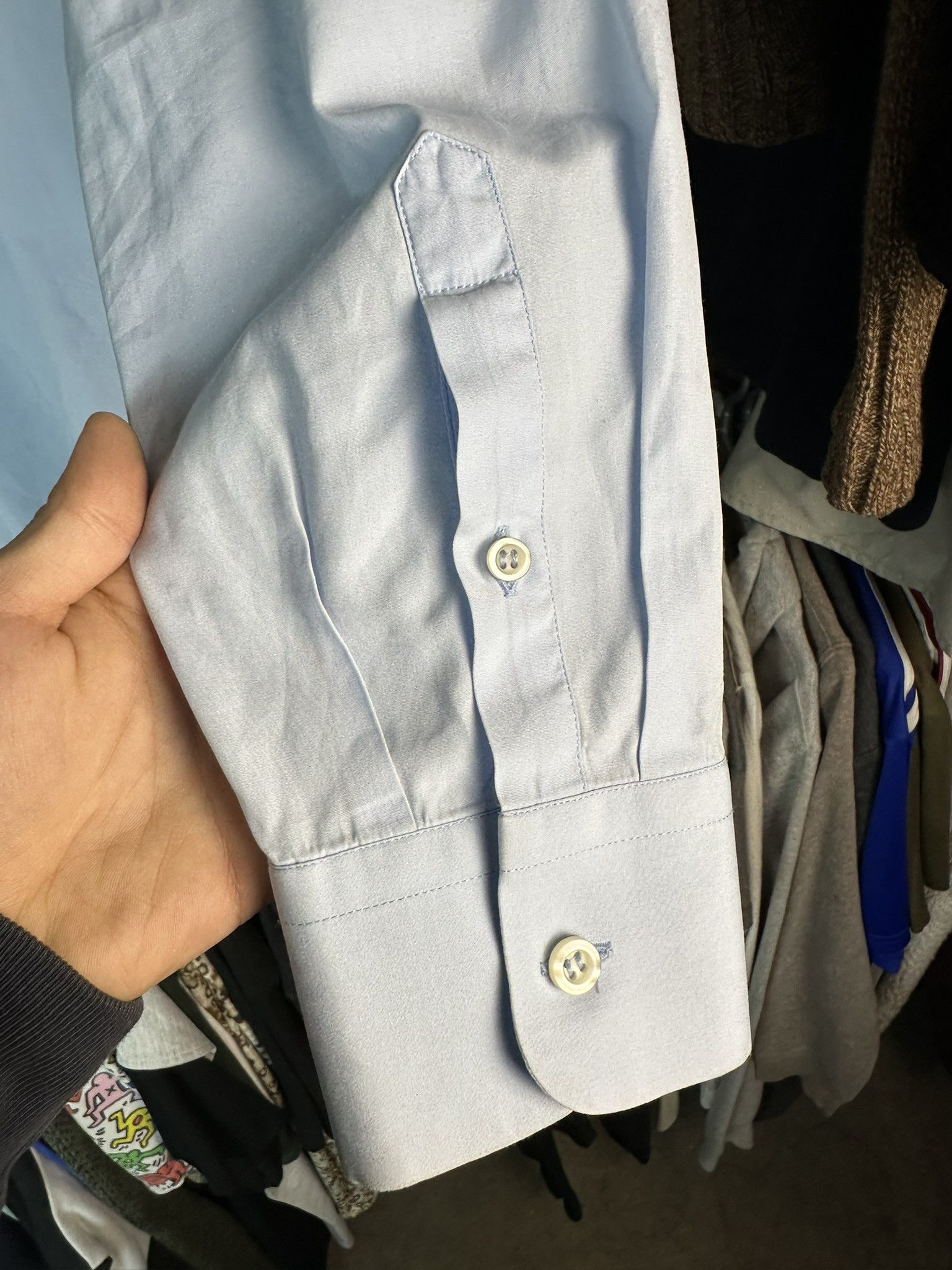 Prada Prada Button Up Elegant Oldmoney Shirt Size US M / EU 48-50 / 2 - 7 Thumbnail