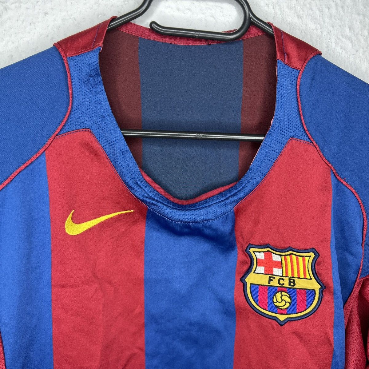 Nike Nike FC Barcelona Samuel Eto Jersey Soccer Tshirt Tee Navy Size US M / EU 48-50 / 2 - 6 Thumbnail