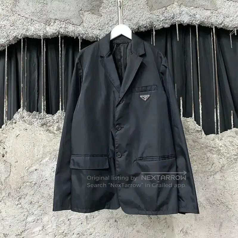 Prada Prada Black Long Sleeve Coat for Men. Size US M / EU 48-50 / 2 - 1 Thumbnail