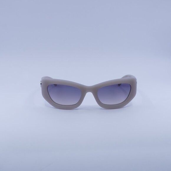 Gucci Gucci GG1784S 005 Sunglasses Light Grey Cat Eye Frame Size ONE SIZE - 3 Thumbnail