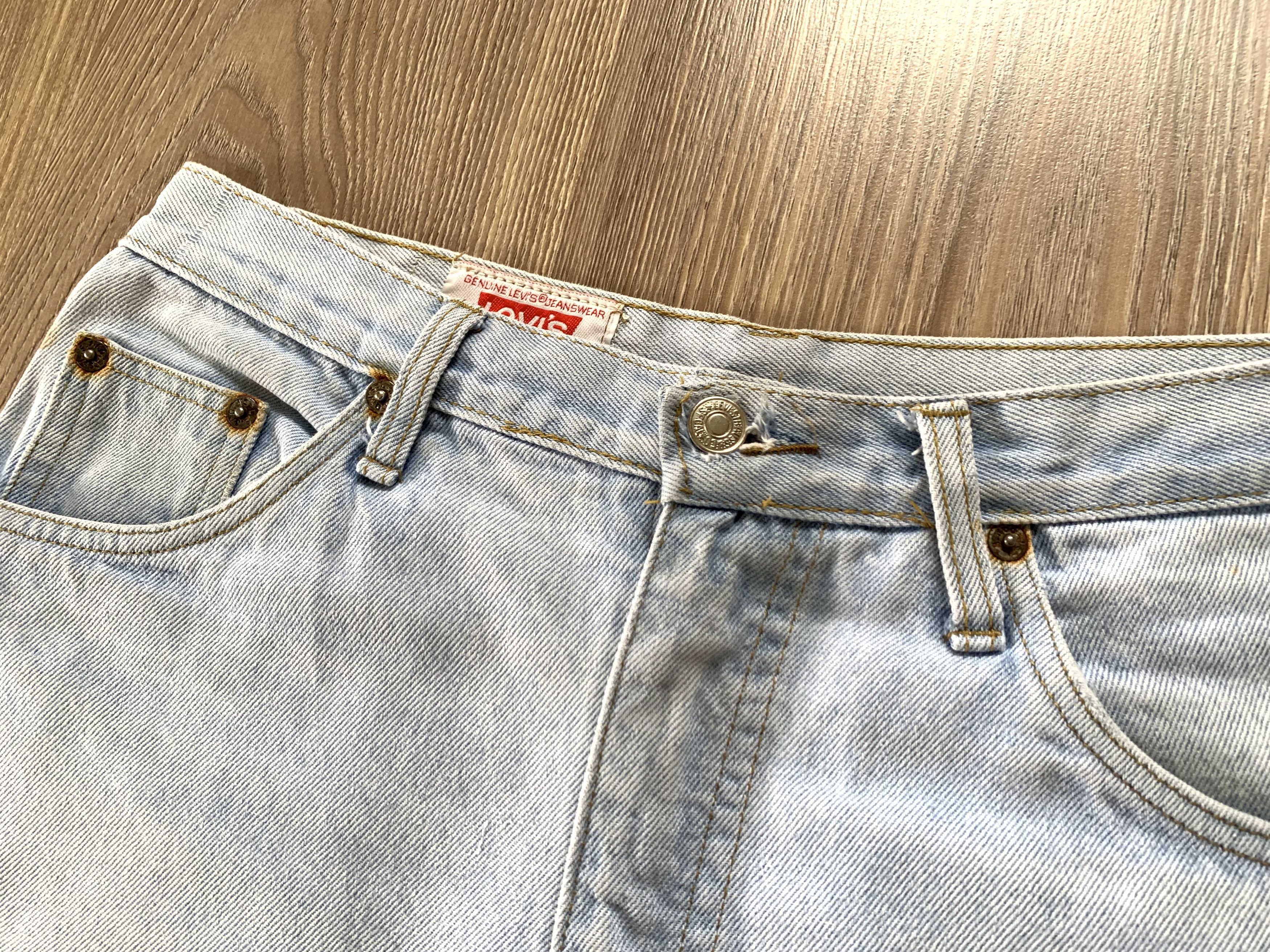 Levi's 501 Vintage White Jeans