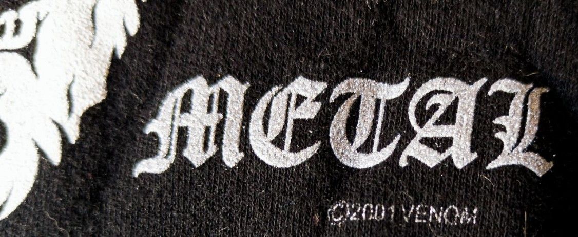 Vintage Venom 2001 official RARE GIRLIE or kid size S/M Size S / US 4 / IT 40 - 3 Thumbnail