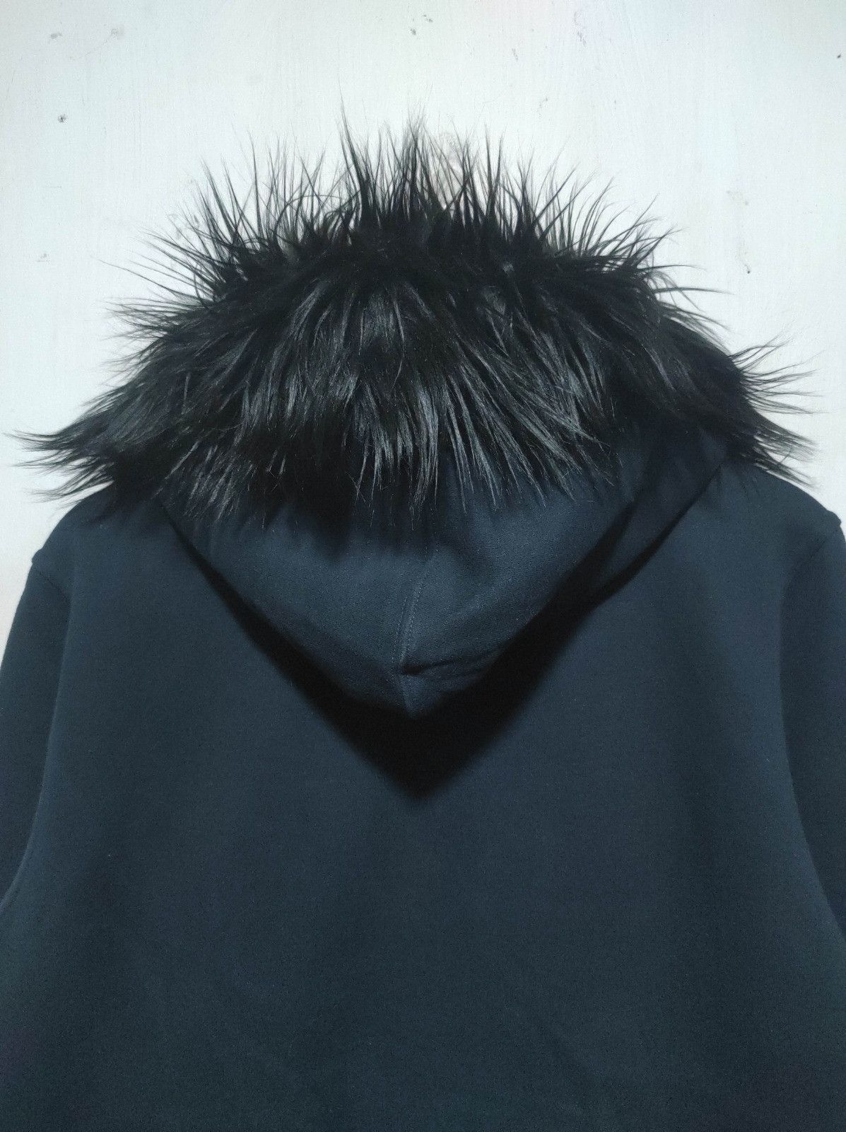 Japanese Brand KT Shield Muscle Navy zip fur hoodie ifsix LGB style Size US M / EU 48-50 / 2 - 12 Thumbnail