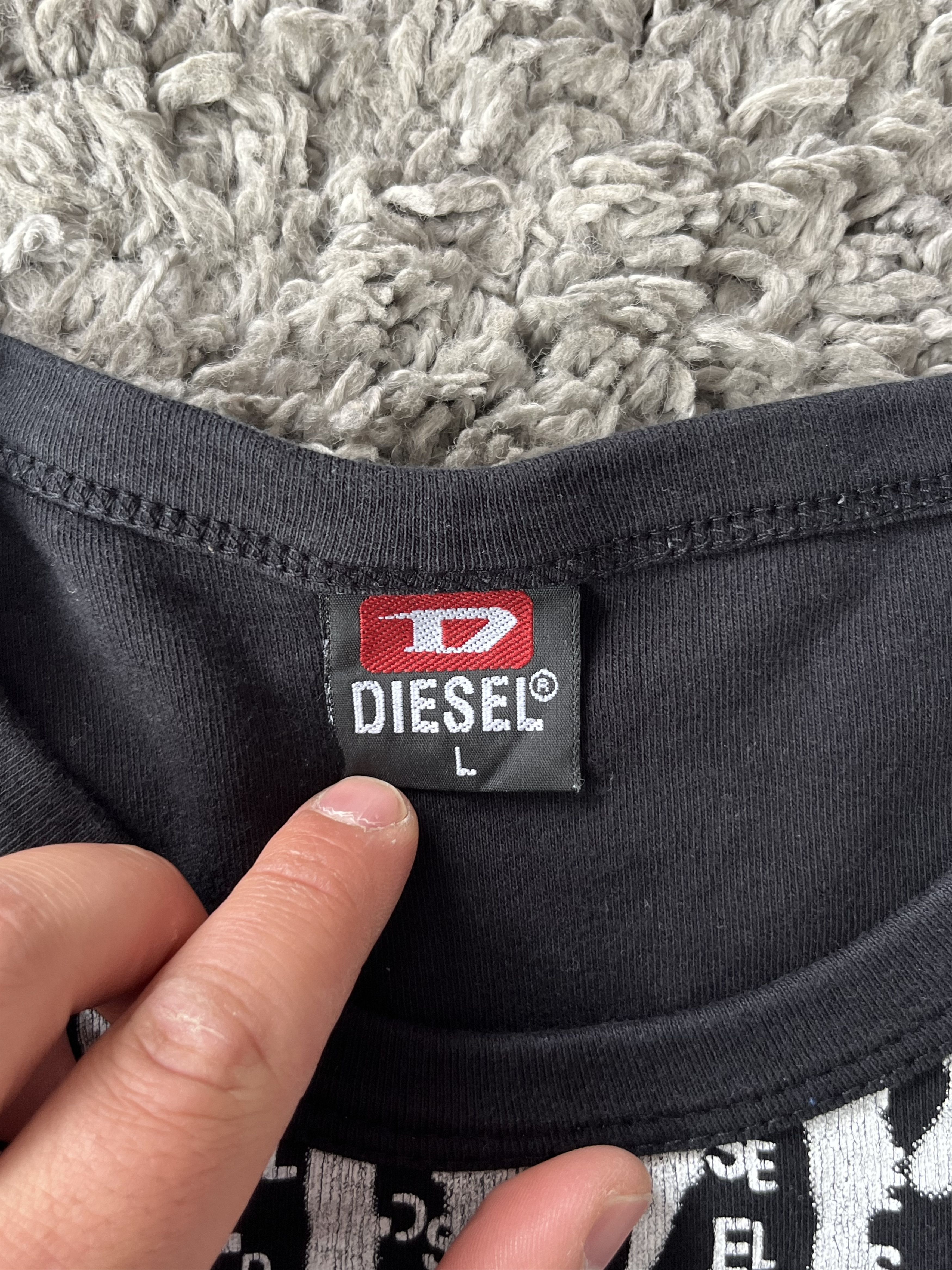 Diesel DIESEL Style Vintage Long Sleeve Monogram Drops size L(M) Size US L / EU 52-54 / 3 - 6 Thumbnail