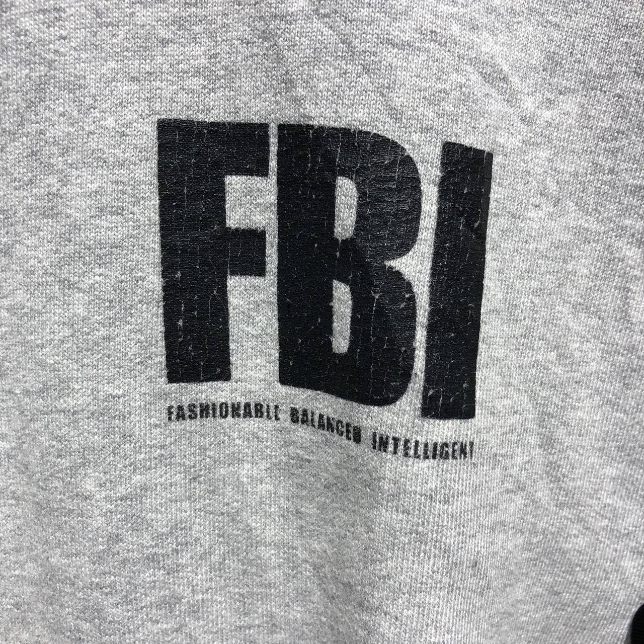 Balenciaga Balenciaga FBI Distressed Crewneck fit 3XL Size US XXL / EU 58 / 5 - 11 Thumbnail