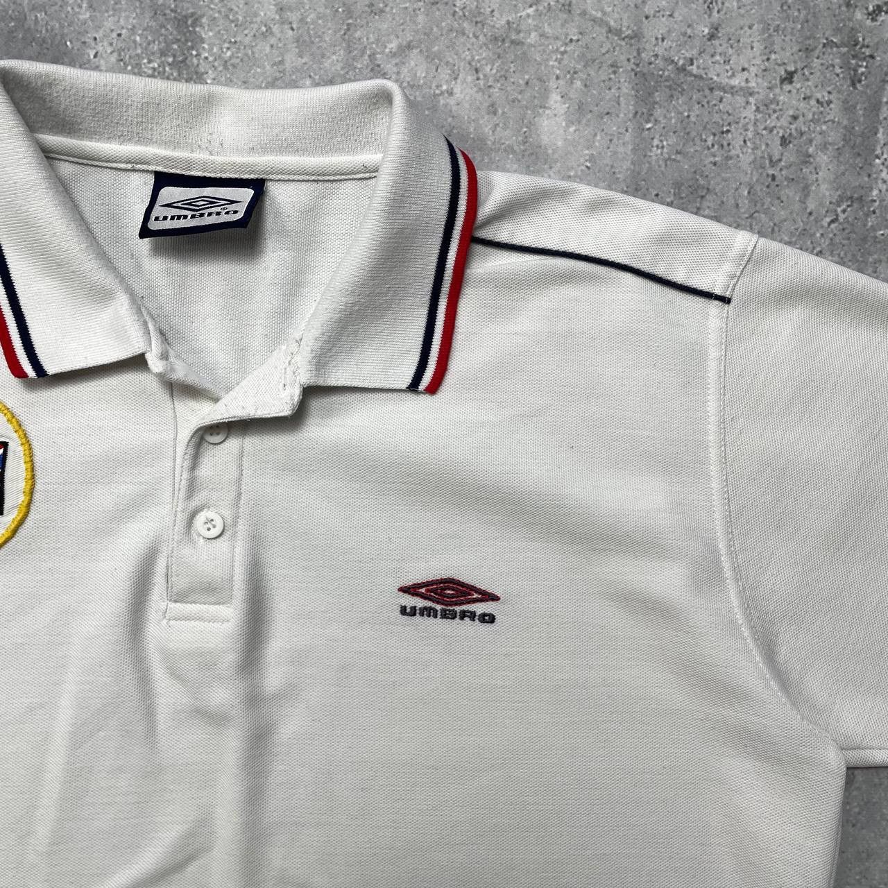 Band Tees Vintage 2000s Umbro Northern Soul UK Polo Shirt White XL Size US XL / EU 56 / 4 - 6 Thumbnail