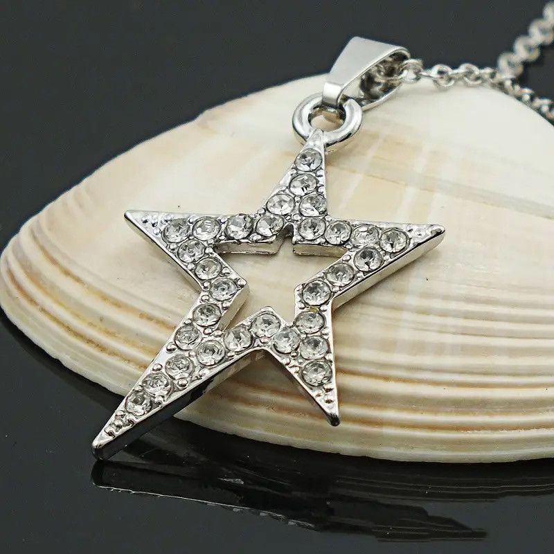 Jewelry Crystal Star Necklace Size ONE SIZE - 3 Thumbnail