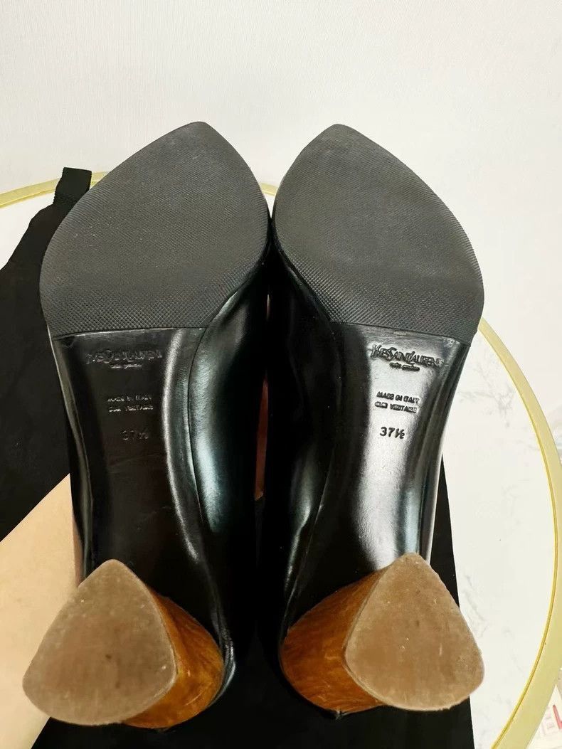 Yves Saint Laurent YSL High Heels 37.5 Size Secondhand-2506 Size US 8 / IT 38 - 6 Thumbnail