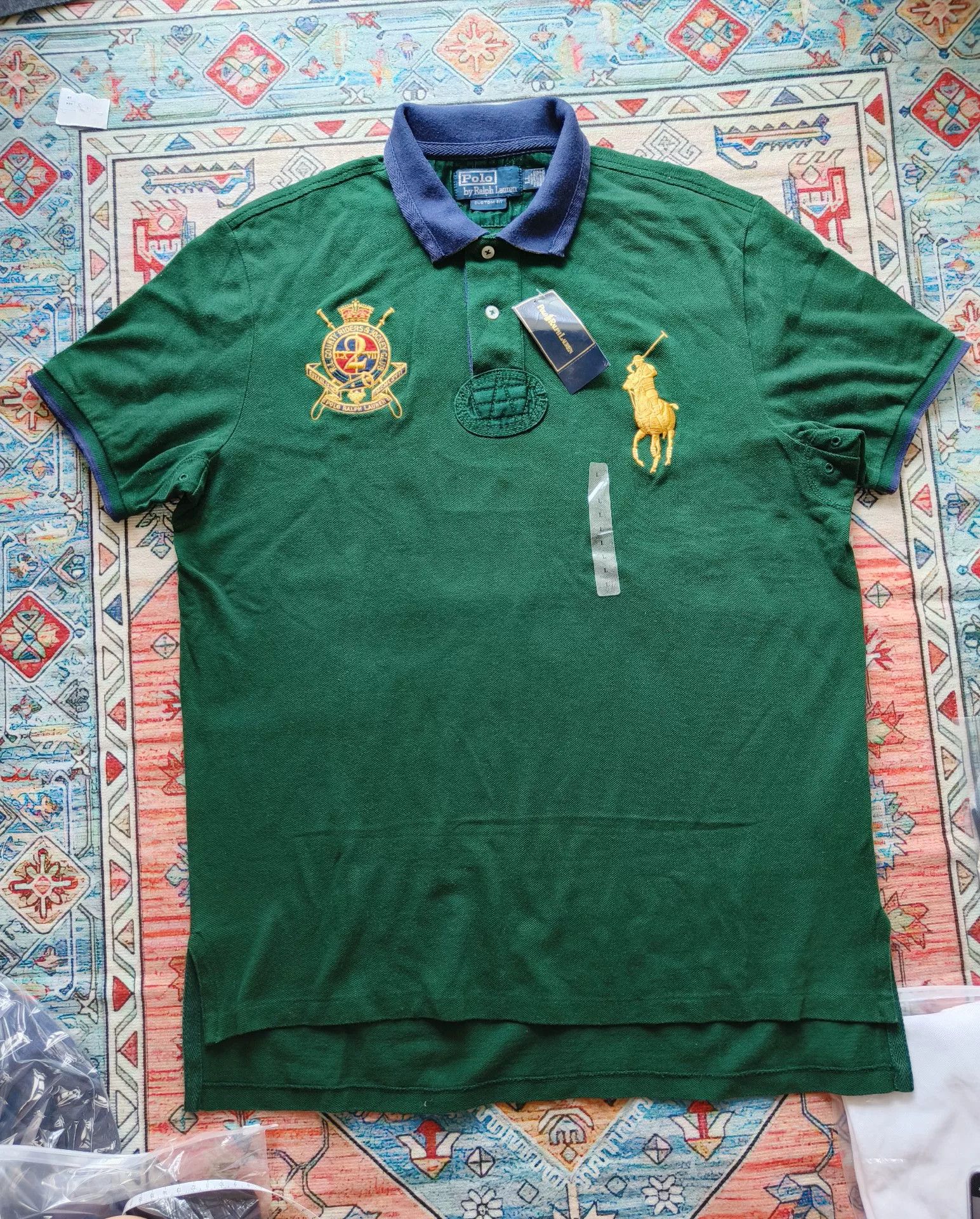 Polo Ralph Lauren Ralph Lauren Short Sleeve Polo Size US L / EU 52-54 / 3 - 1 Thumbnail