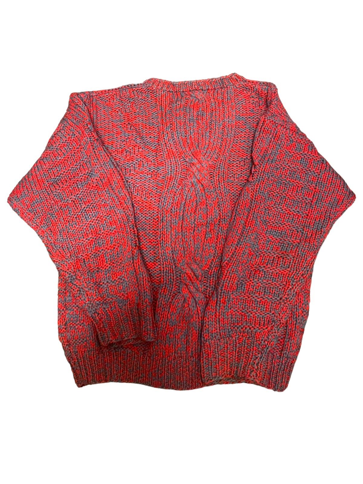 Vintage Vintage 100% Wool Hand Knit Sweater Size US M / EU 48-50 / 2 - 9 Thumbnail