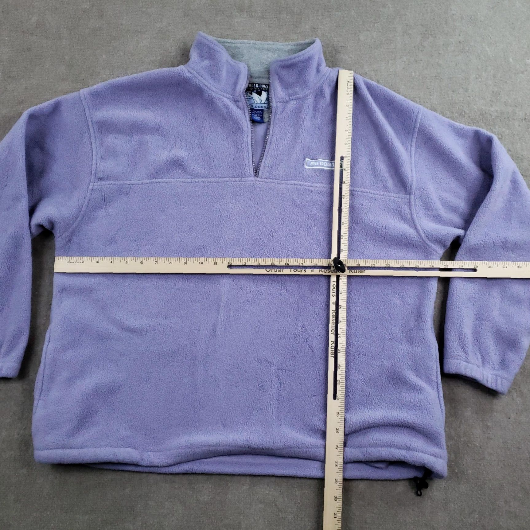 Big Dogs Big Dogs Polar Dogs Fleece Pullover Mens XL Purple Quarter Zip Jacket Z Size US XL / EU 56 / 4 - 3 Thumbnail