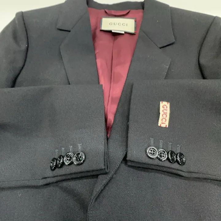 Gucci Gucci SS23 Black Casual Single Button Blazer-2507 Size M / US 6-8 / IT 42-44 - 9 Thumbnail