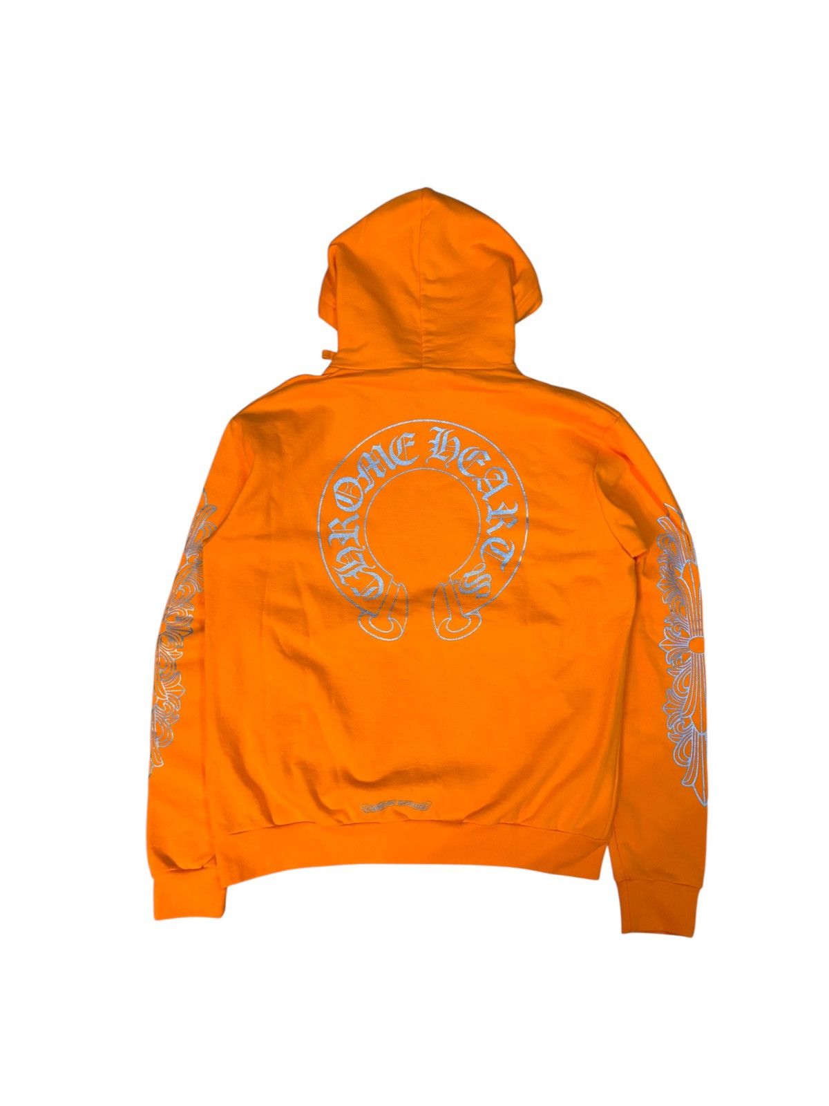 Chrome Hearts Chrome Hearts Orange Floral Miami Hoodie Size US M / EU 48-50 / 2 - 2 Thumbnail