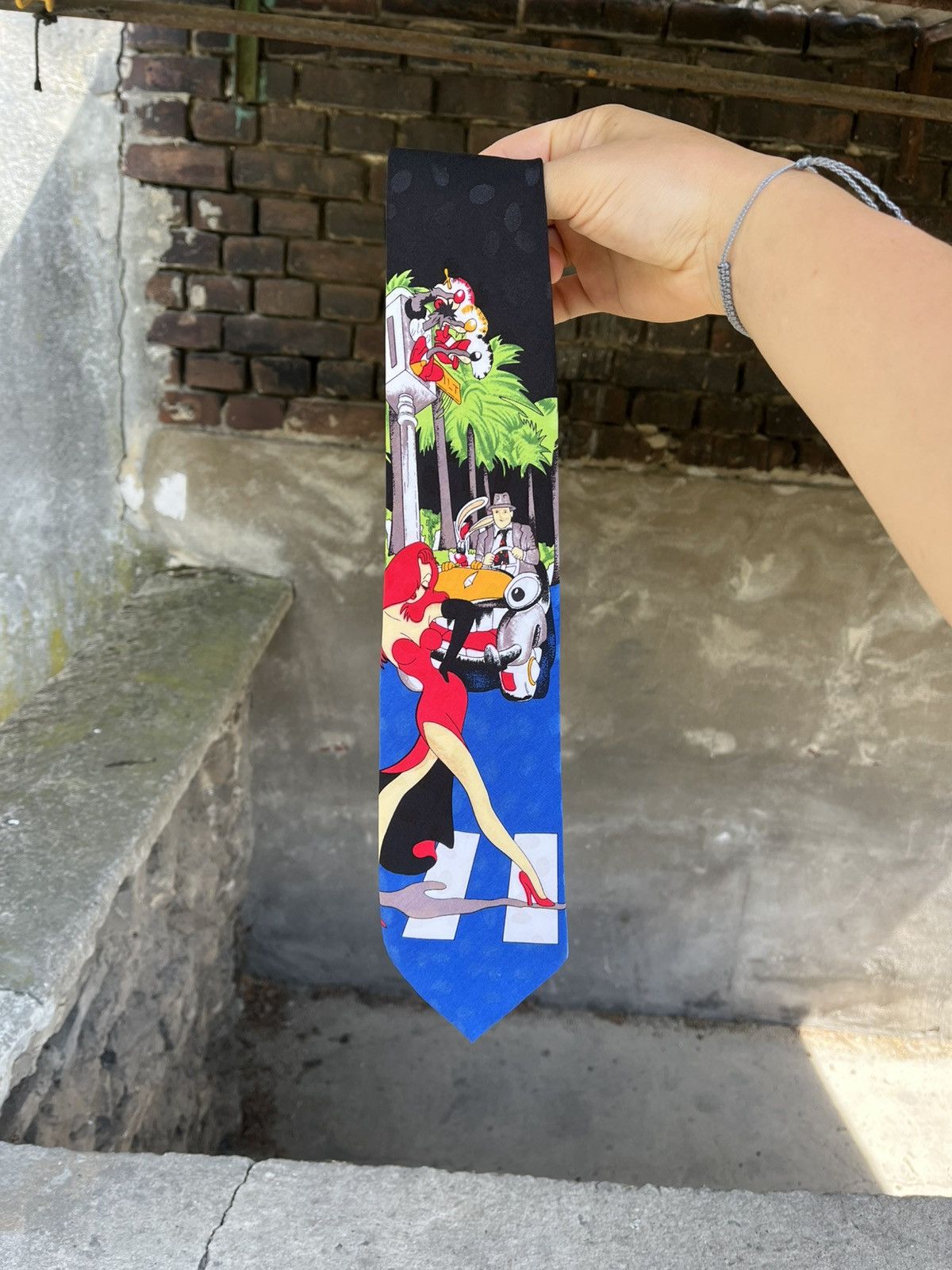Disney × Vintage Vintage Disney sexy lady tie Y2K rare avant garde Size ONE SIZE - 1 Thumbnail