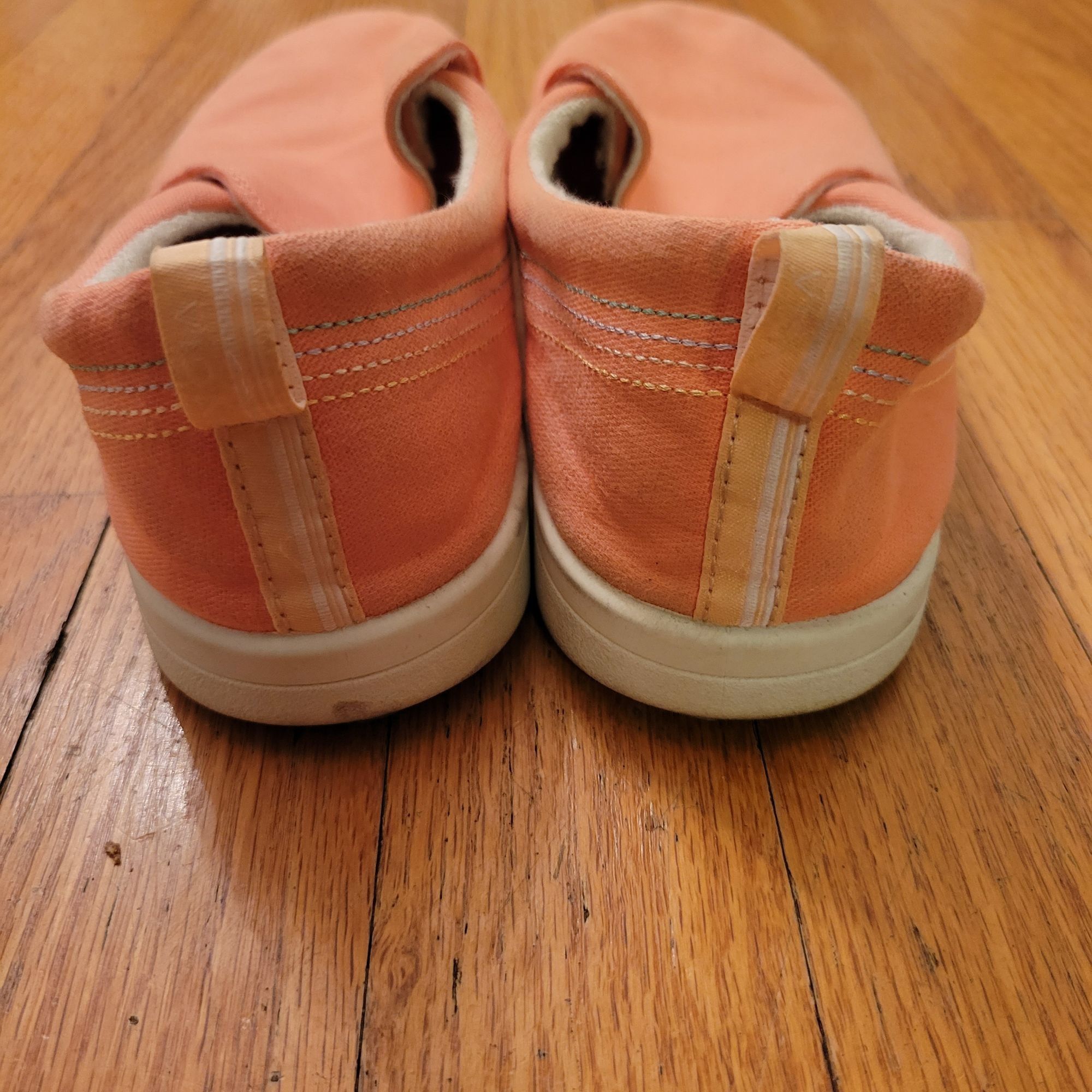 Vionic Vionic Beach MARSHALL Slip On Shoes Loafers 6 Coral Canvas V Size US 6 / IT 36 - 3 Thumbnail