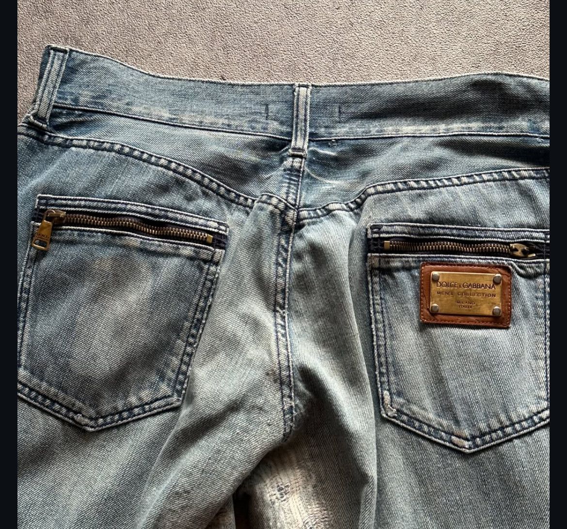 Dolce & Gabbana 2000s Dolce Gabbana Wash Jeans y2k Lgb Size US 34 / EU 50 - 5 Thumbnail
